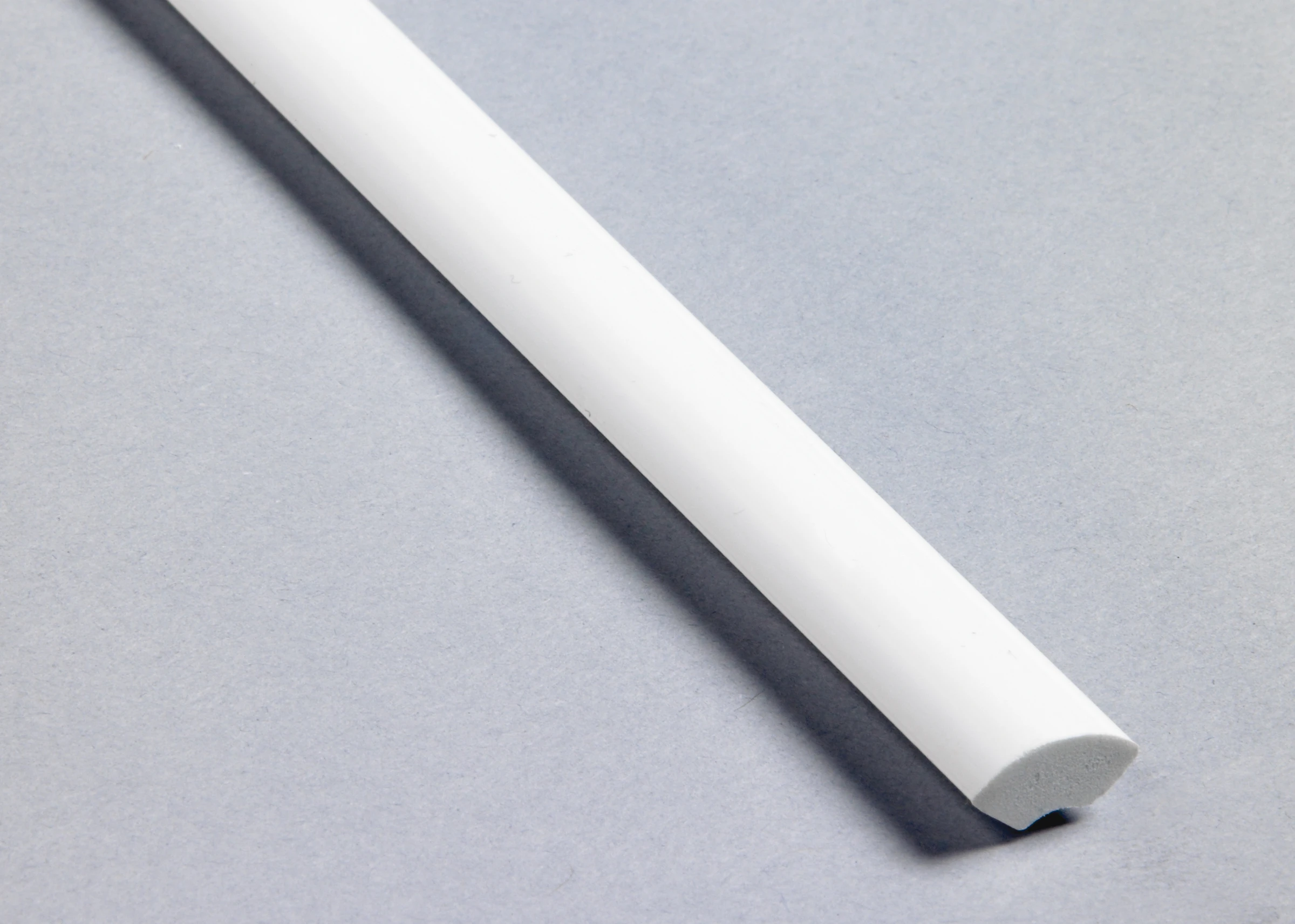 Viertelstab 250 cm 10x10 mm, Weiss