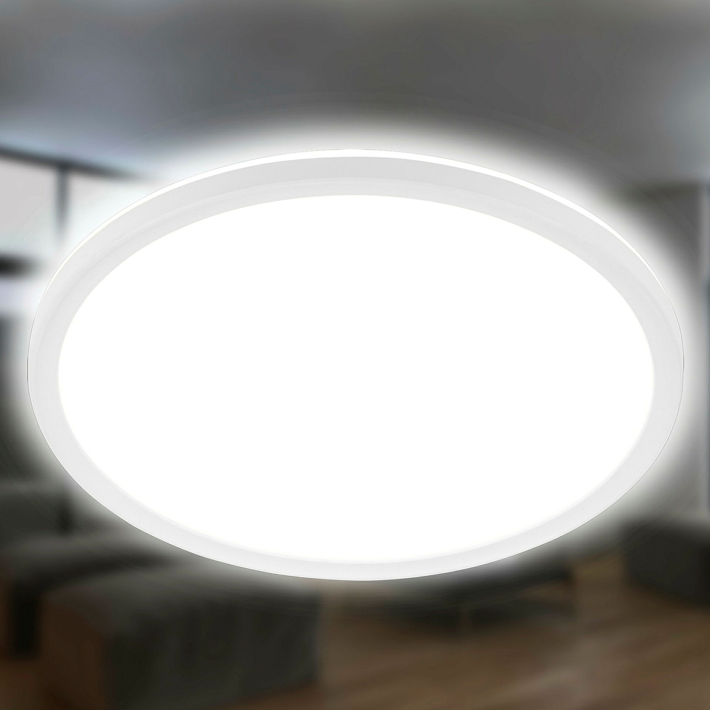 Ultraflaches LED Panel mit LED Backlight,weiß, 1xLED/18W