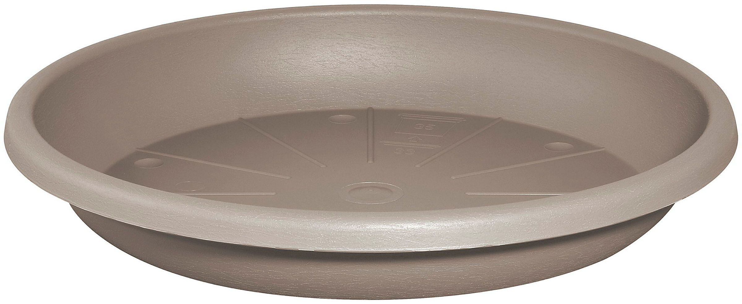 Untersetzer Cylindro 33 cm taupe