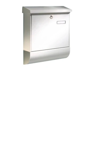 Briefkasten-Set Stahl-lack. Vario 86720W weiss
