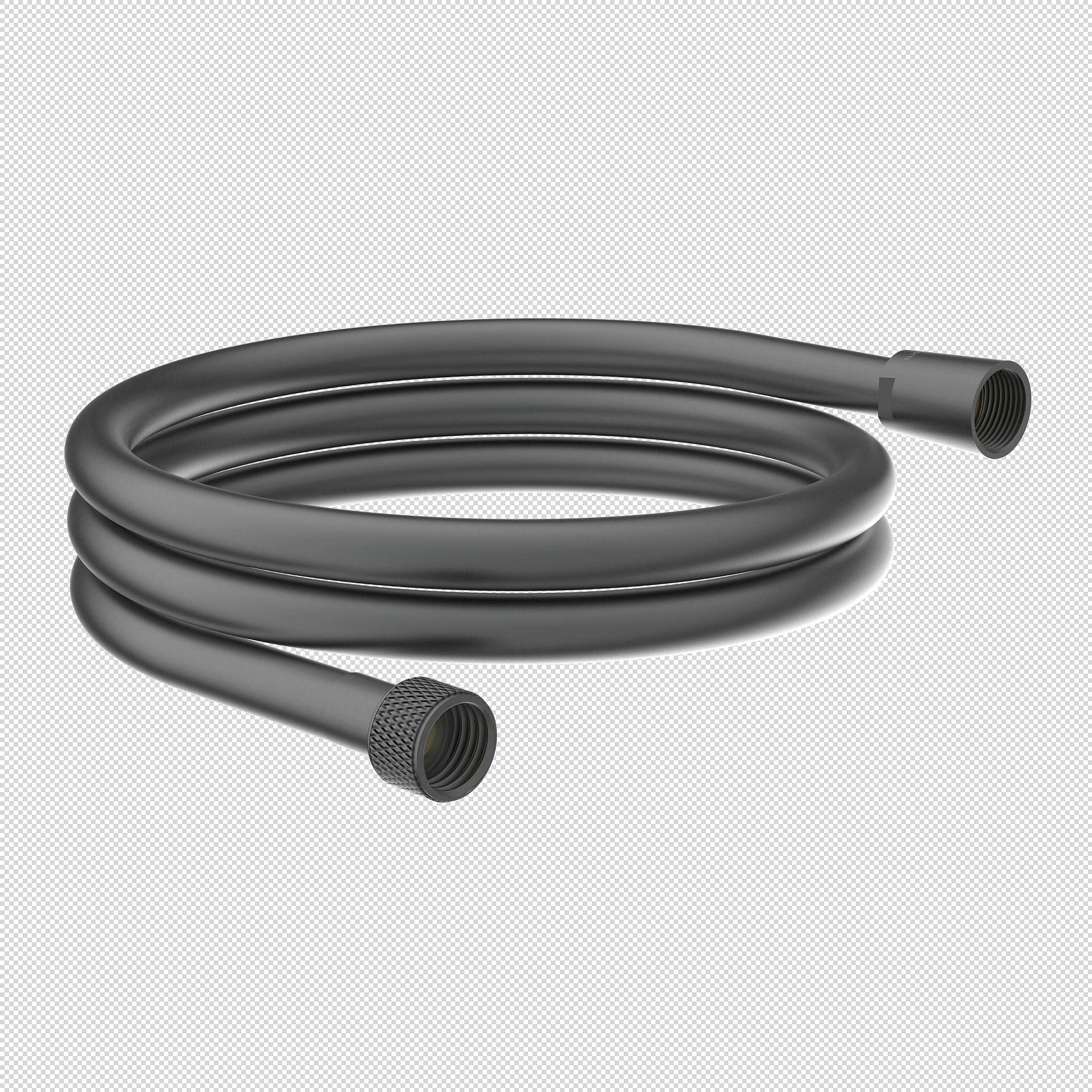 Brauseschlauch 150 cm, Kunststoff, Graphit matt