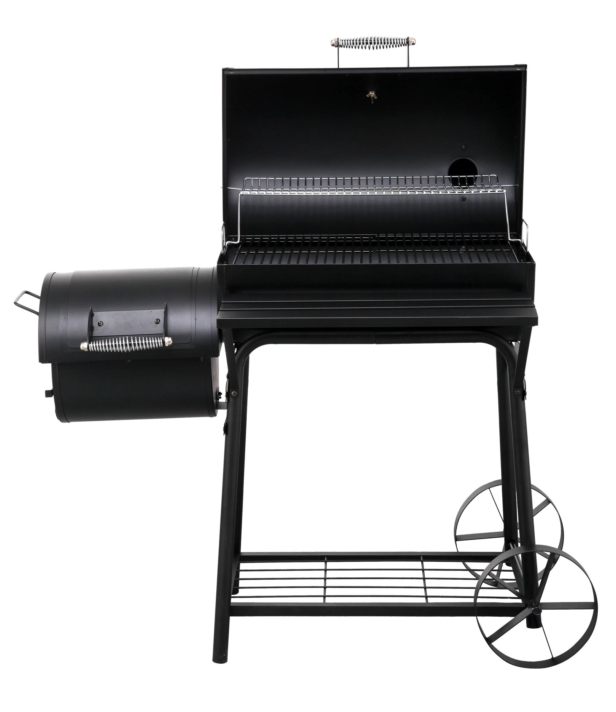 Smoker Biloxi mit seitlicher Brennkammer