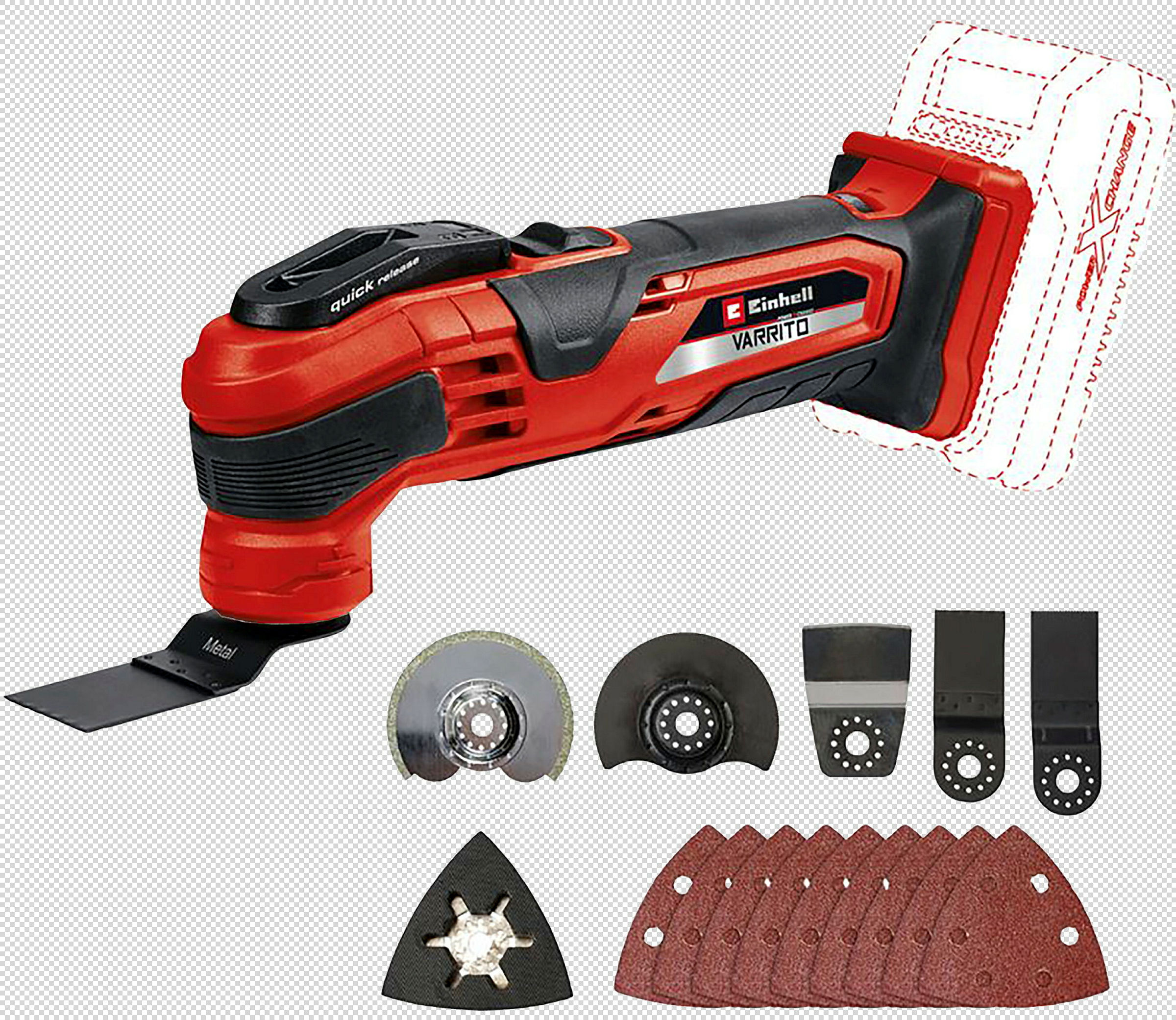 Einhell Expert VARRITO Akku-Multifunktionswerkzeug