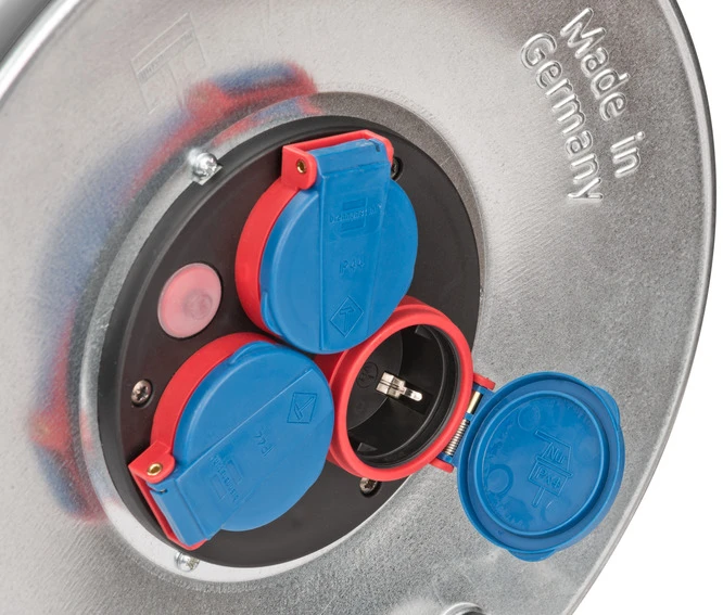 K-Tro. Garant S290 50m H05RR-F3G1.5 3fach Stedo/Klappd./Thermo