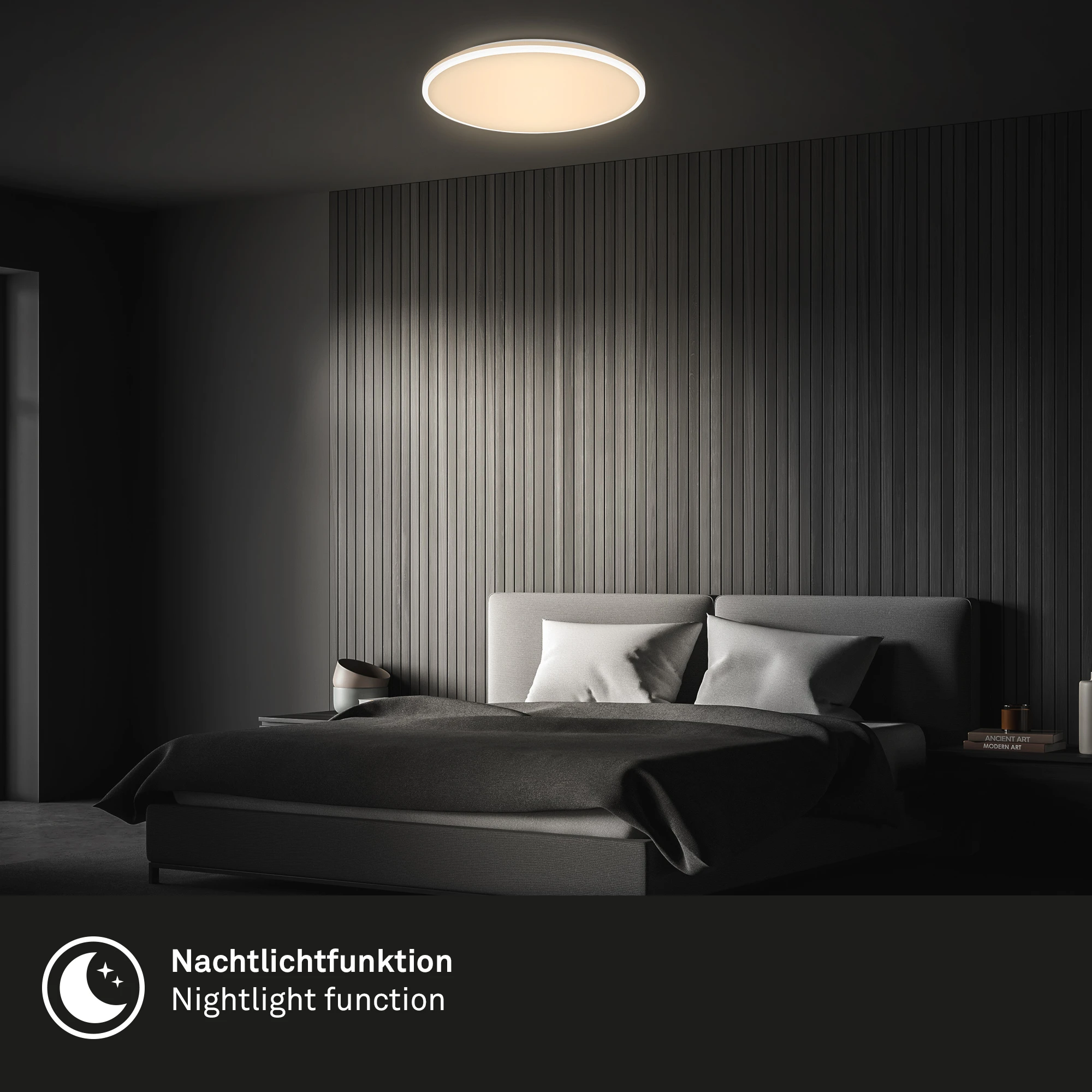 LANA CCT-LED Deckenleuchte, Weiß, LED/40W