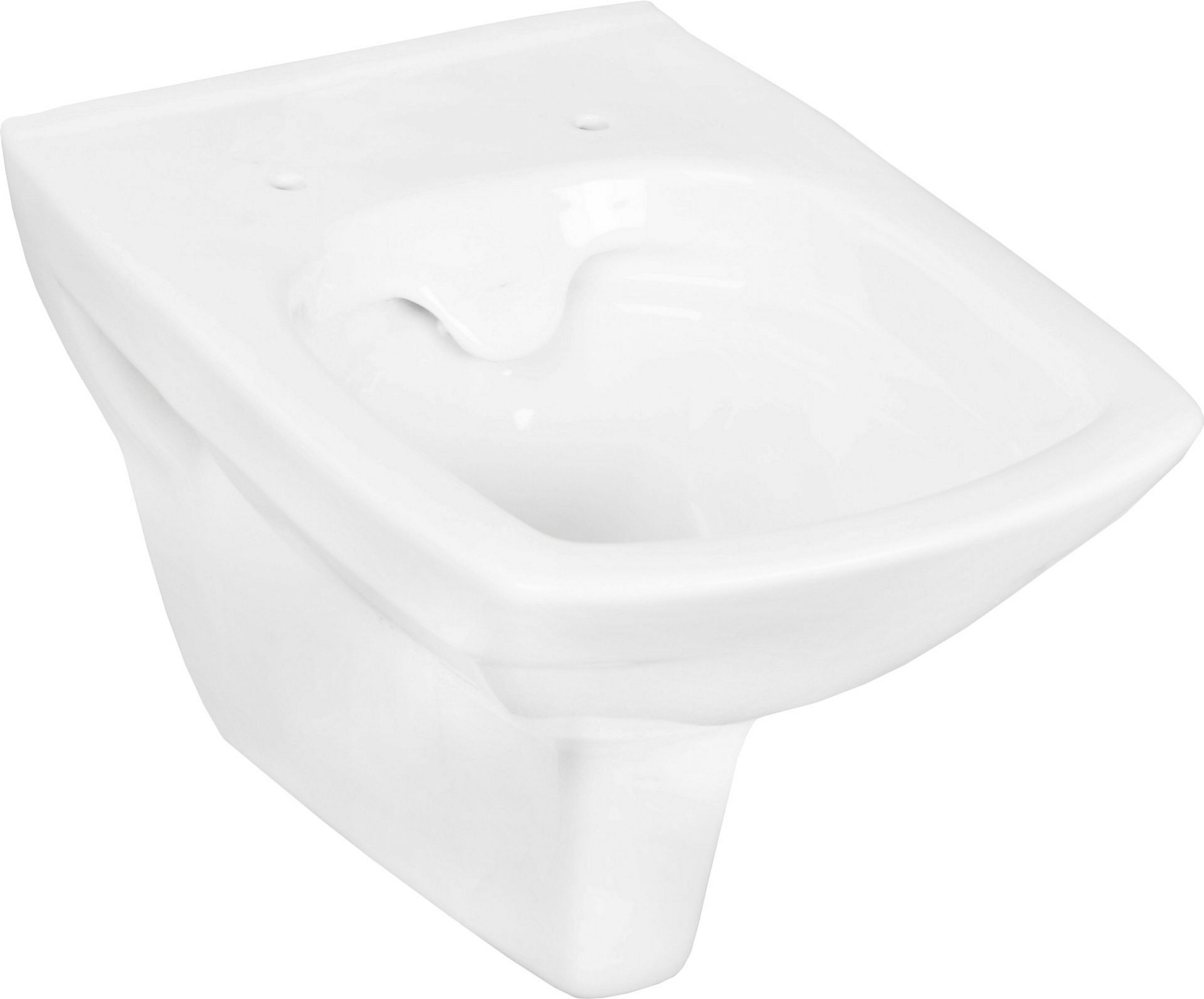 RIMINI Wand-WC spülrandlos weiss