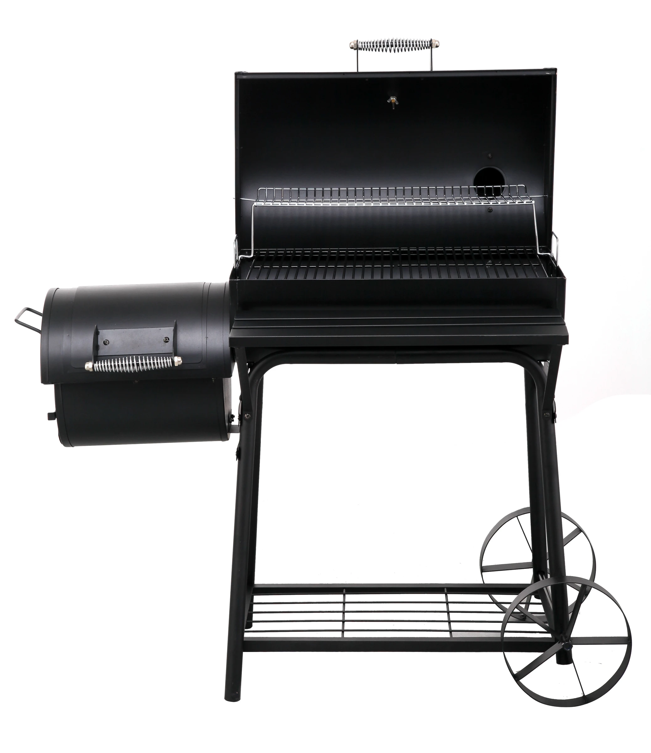 Smoker Biloxi mit seitlicher Brennkammer