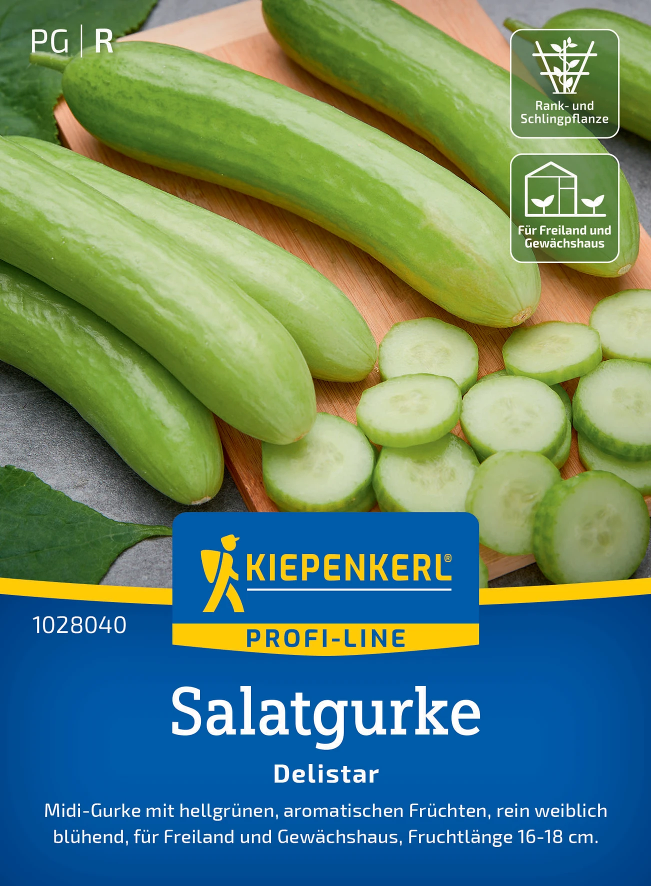 Kiepenkerl Salatgurke Delistar, F1