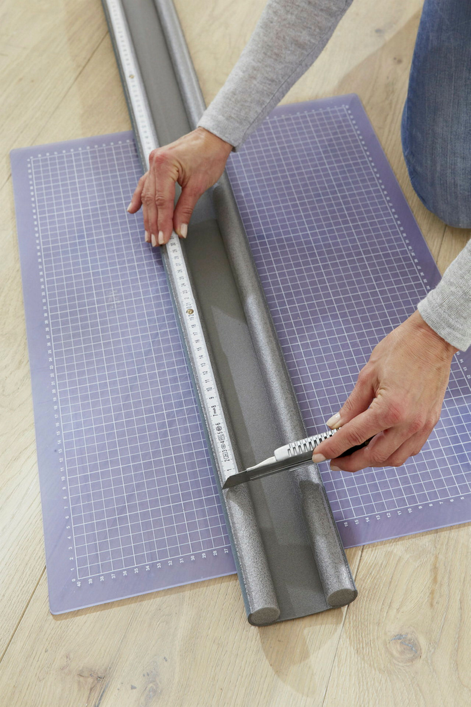 tesamoll®l® Türbodendoppeldichtung 0.95m x 22mm, grau