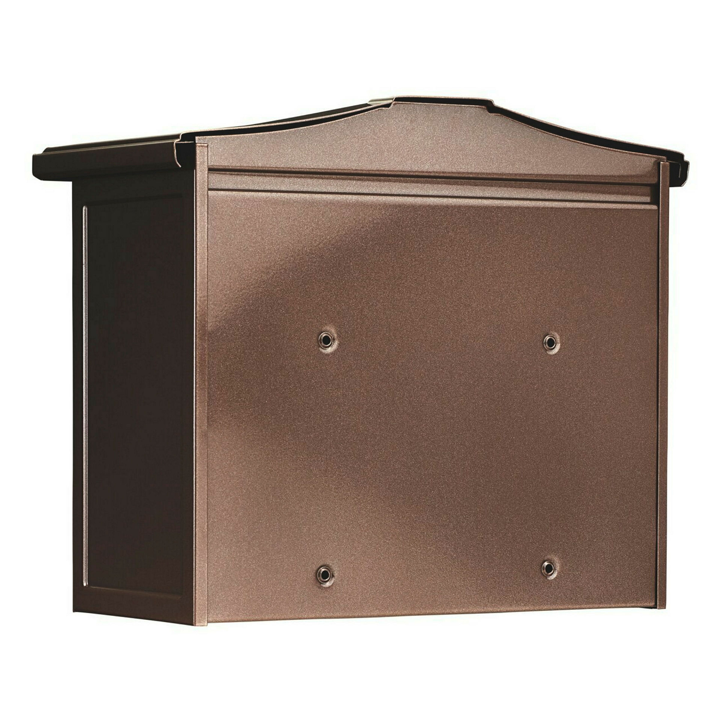 Briefkasten Stahl-lackiert Sylt 1883K kupfer-metallic