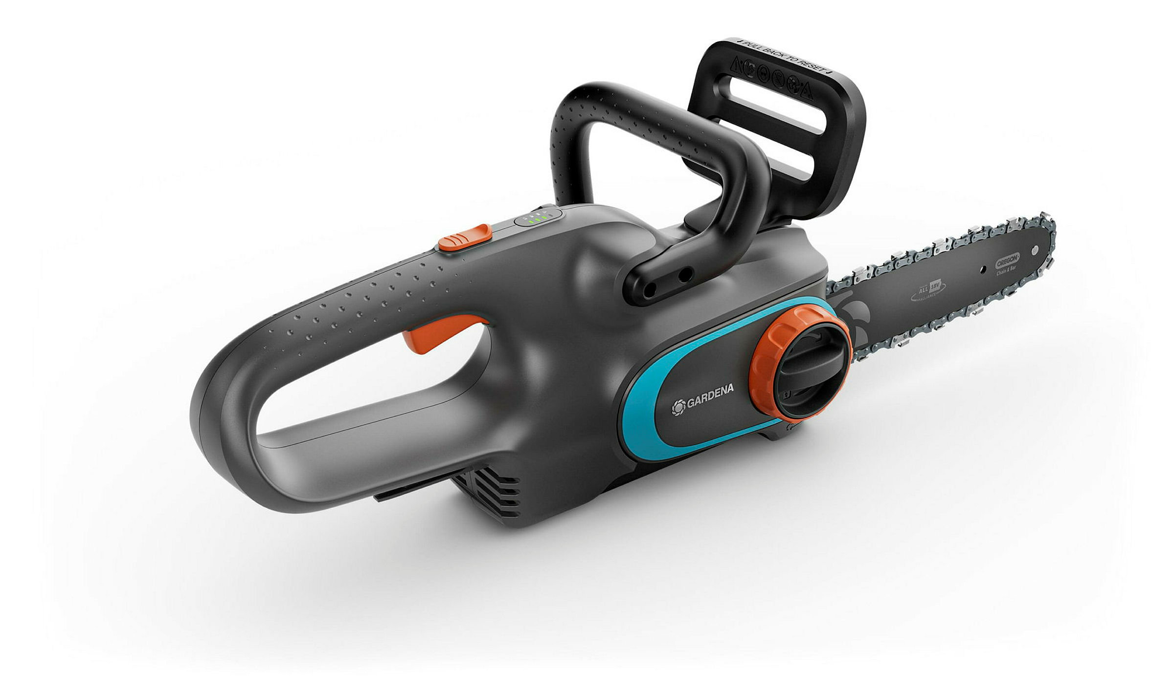 GARDENA Akku-Kettensäge PowerSaw 250/18V Solo, Akkubetriebene Kettensäge