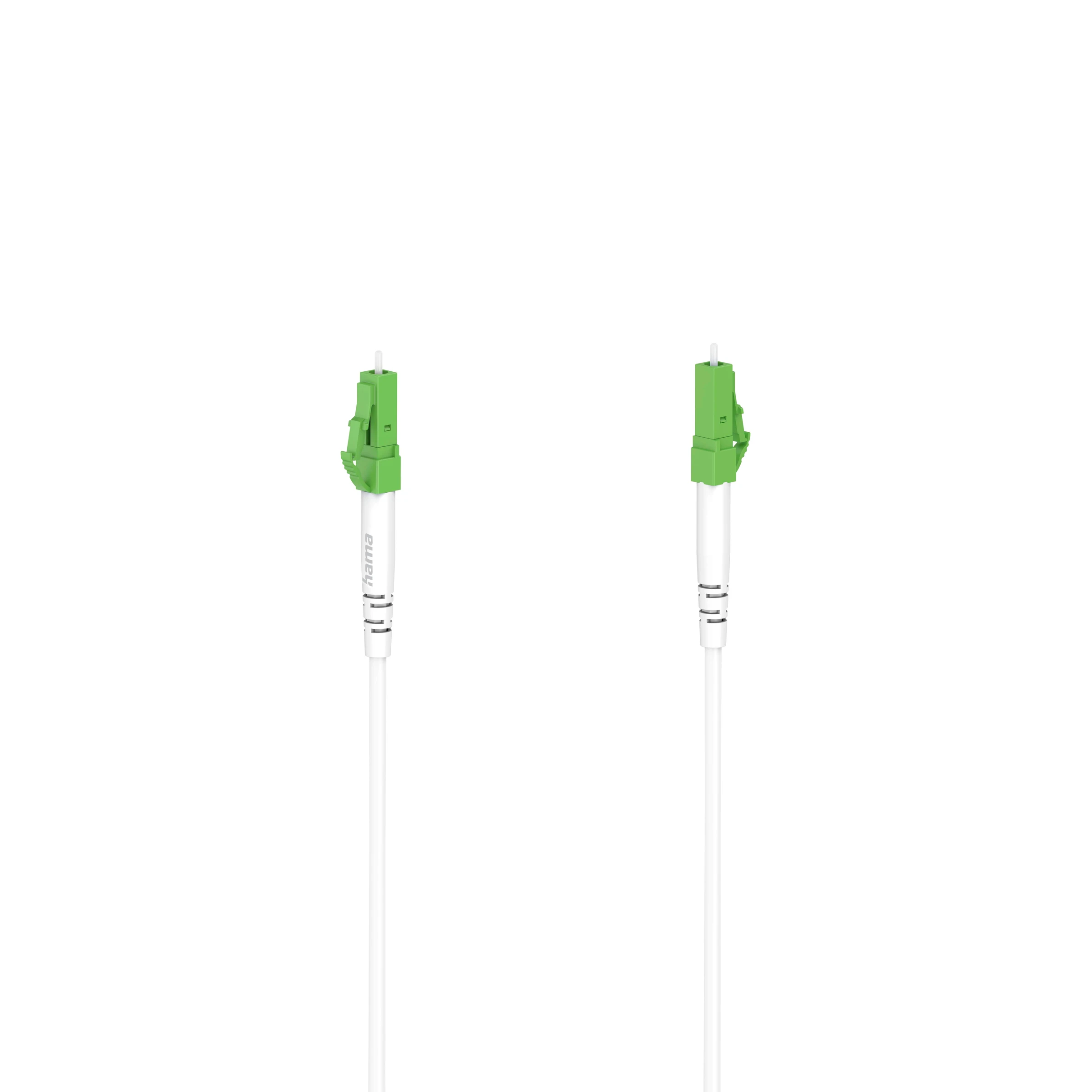 Hama Glasfaser-Netzwerkkabel, LC/APC-Stecker - LC/APC-Stecker, 10 Gbit/s, 3
