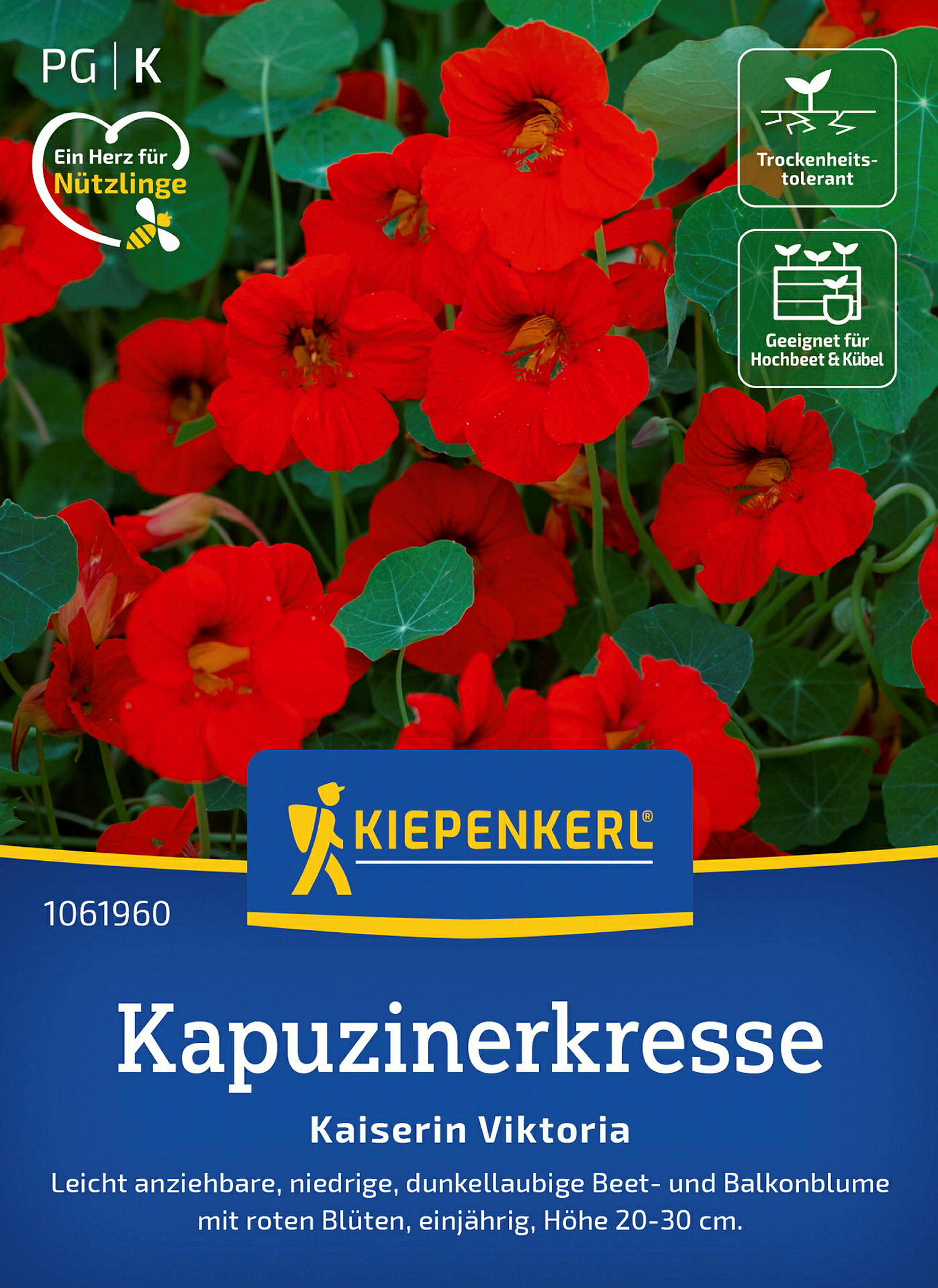 Kiepenkerl Kapuzinerkresse Kaiserin Viktoria