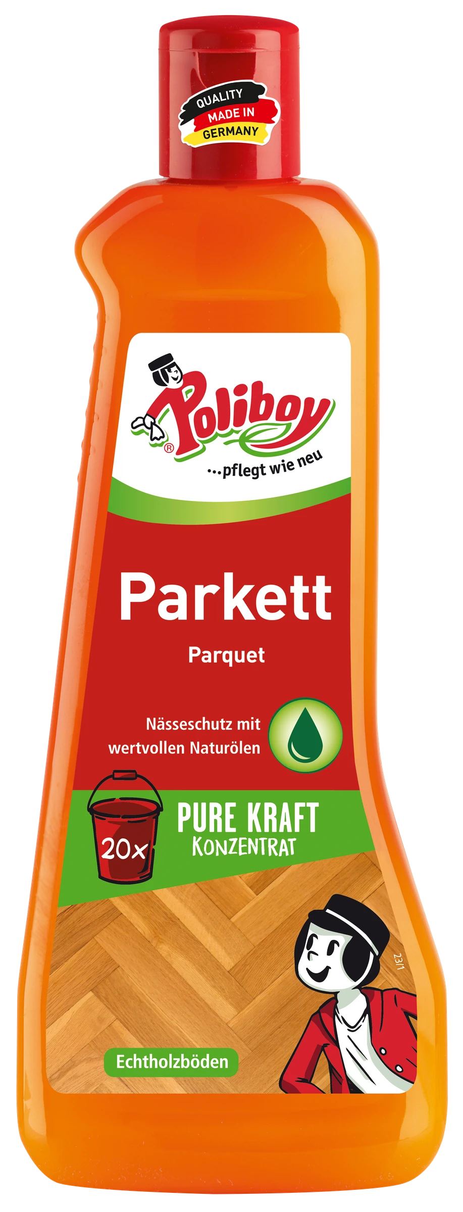 Parkett Pflege