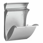 Kunststoff-Briefkasten Swing 4906 Si silber