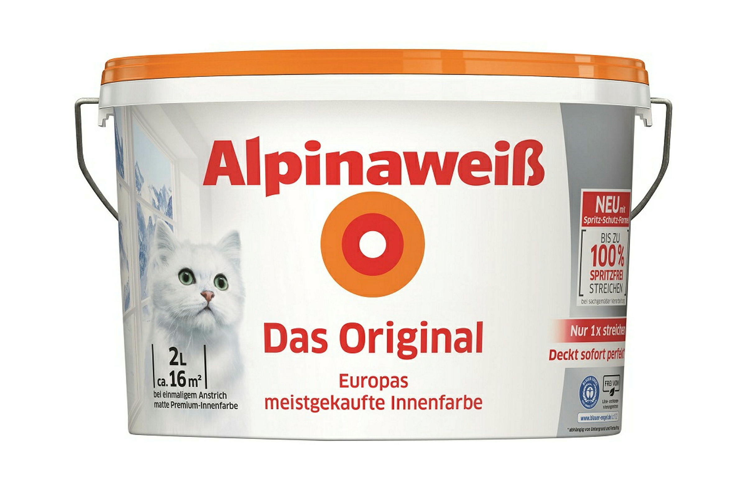 Alpinaweiß Das Original 2 Liter matt