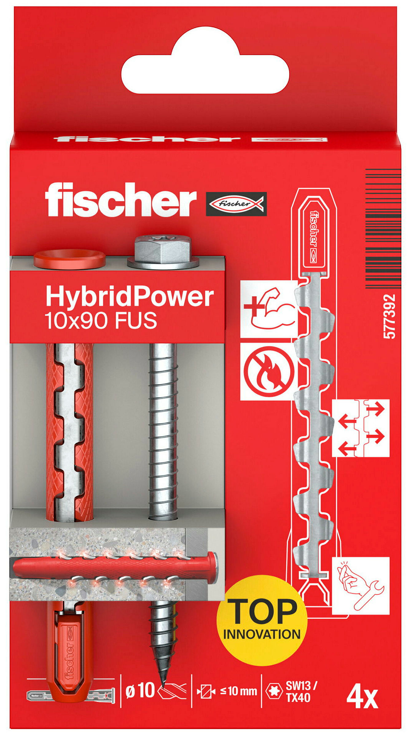 fischer HybridPower 10 x 90 FUS K