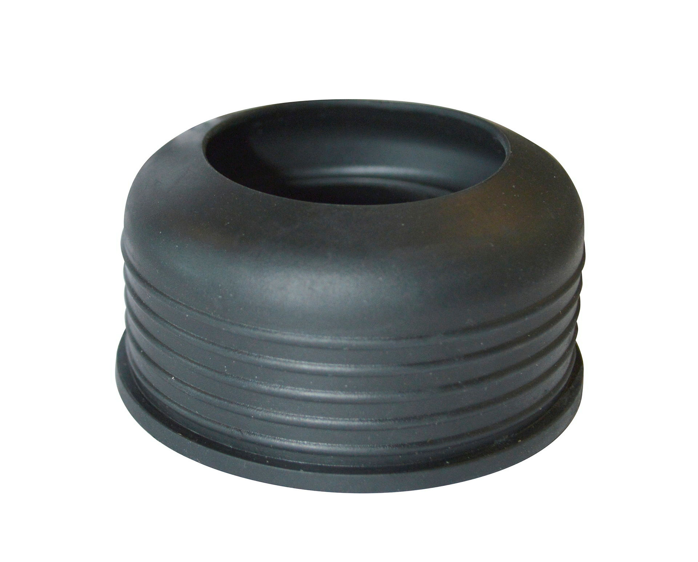 Ablaufverbinder lang, Gummi, 68 mm x 50 mm, für Siphonabgang