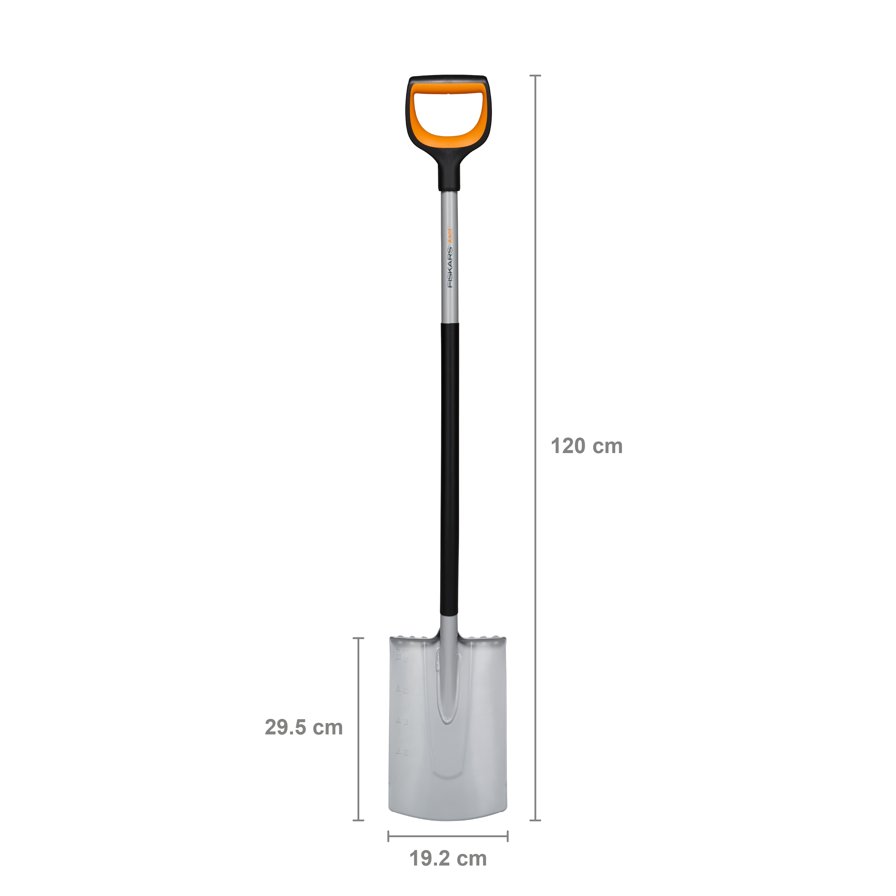 Fiskars Xact Spaten Rund Xact Spaten Rund