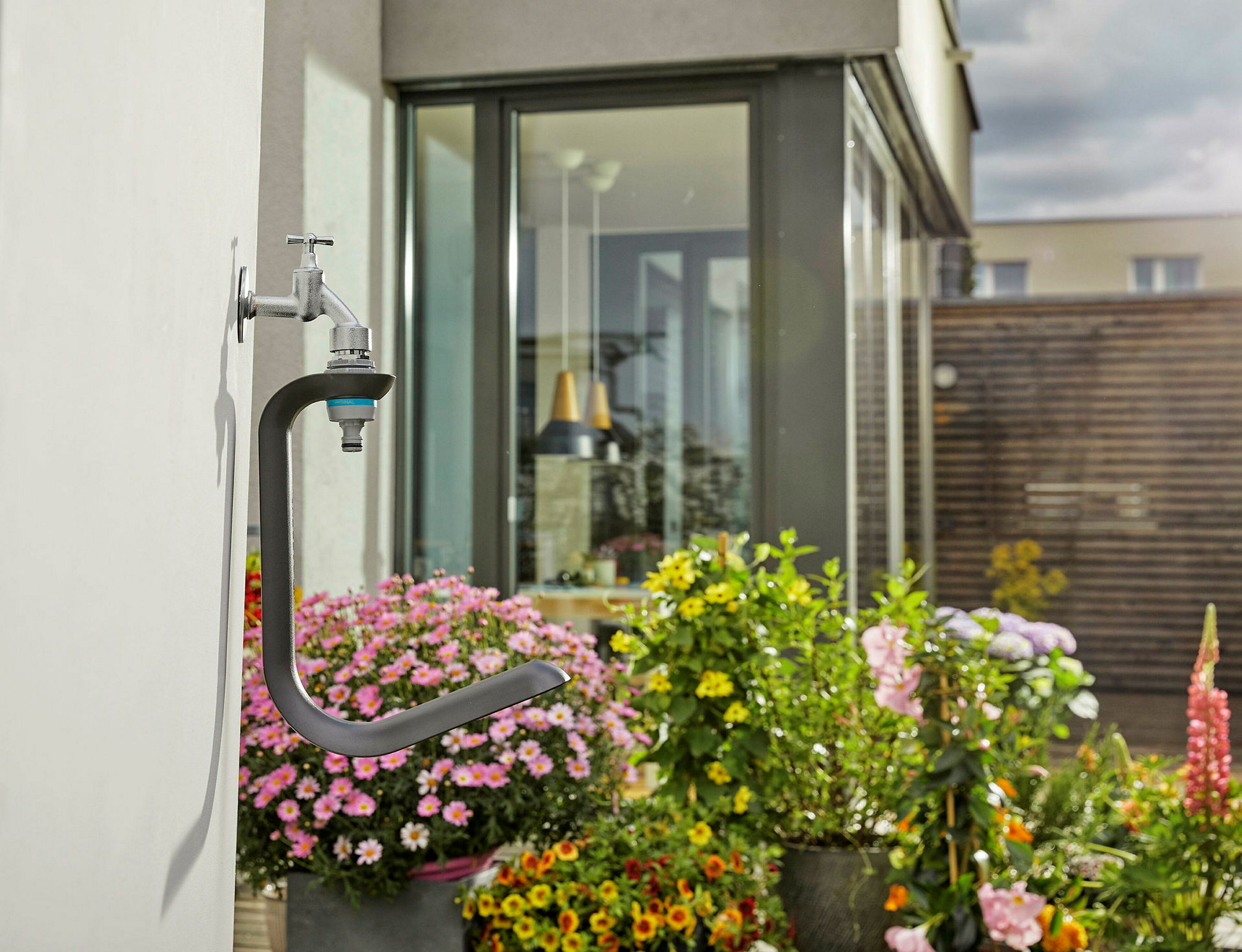 GARDENA Liano'' Schlauchaufbewahrung TapFix
