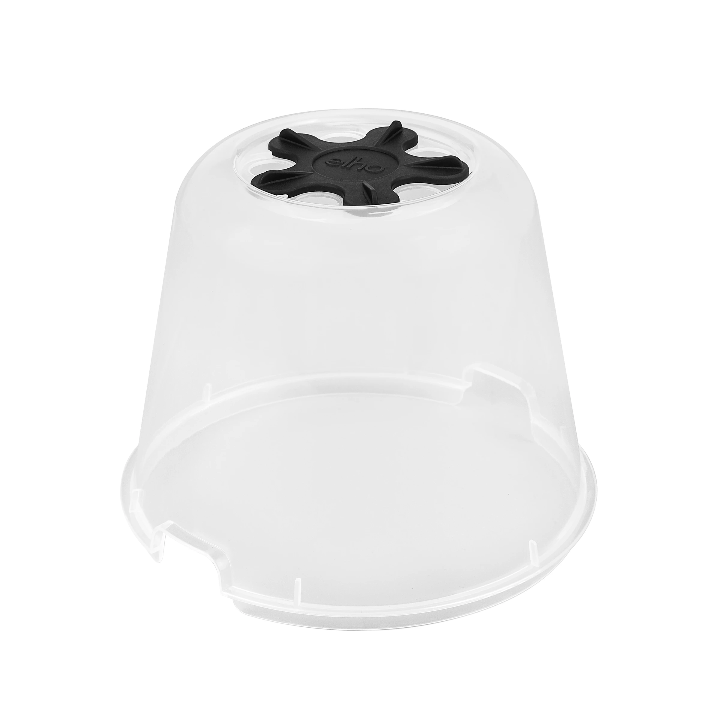 Elho Green Basics Anzucht Haus Rund 17 - Transparent - Ø 17 x H 14 cm - Inn