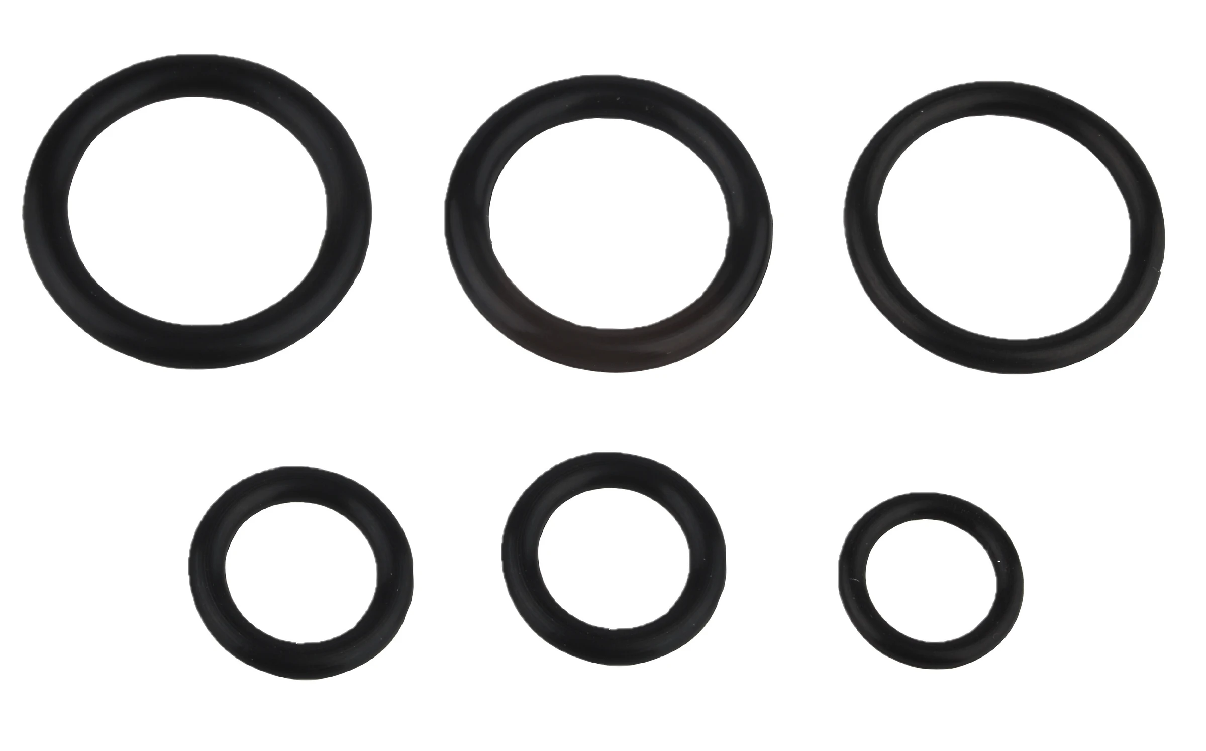 O-Ring, Gummi, für GROHE Oberteil 3/8'' und 1/2'' (6x)