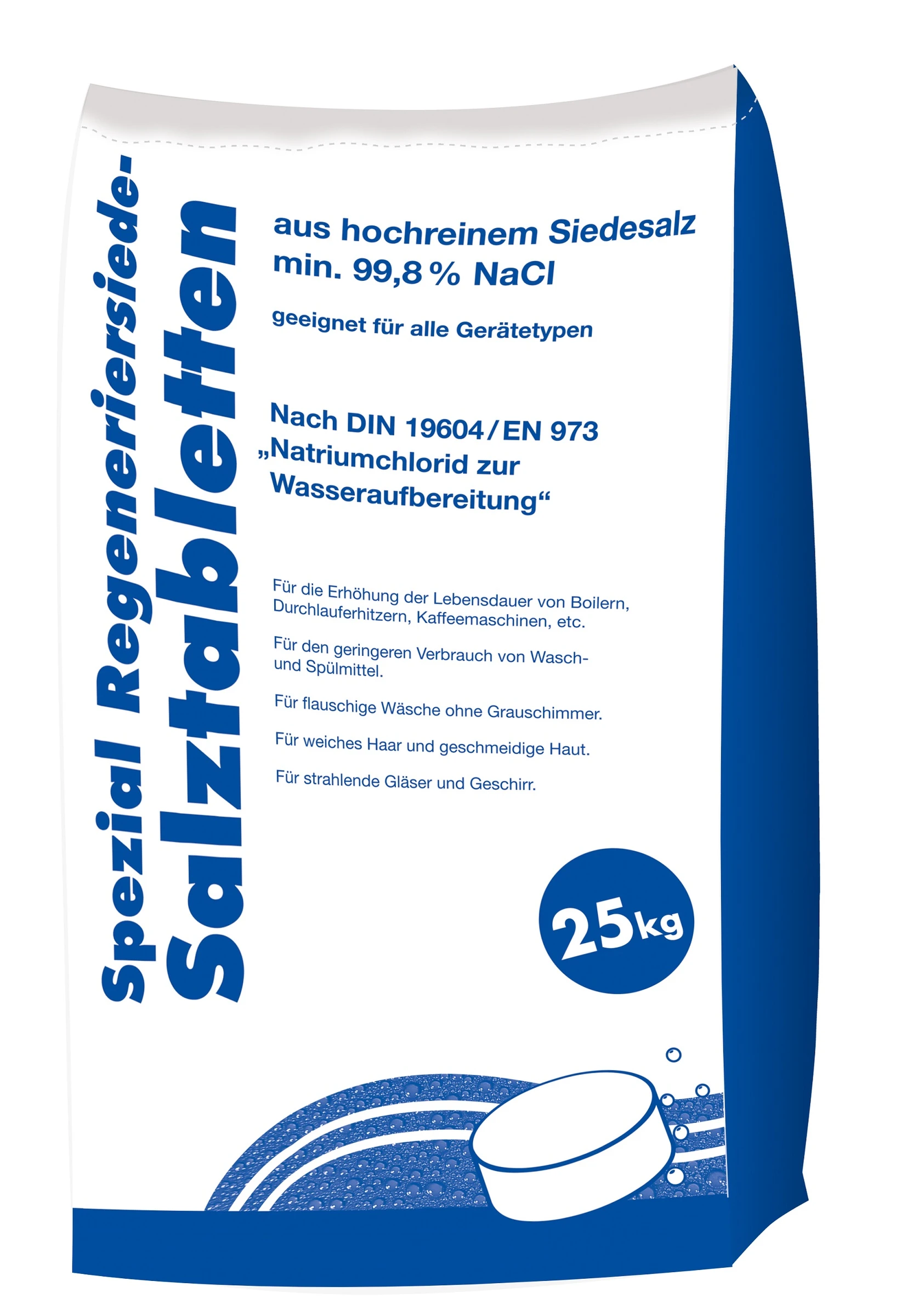 Regenerier-Siede-Salztabletten 25 kg-Sack