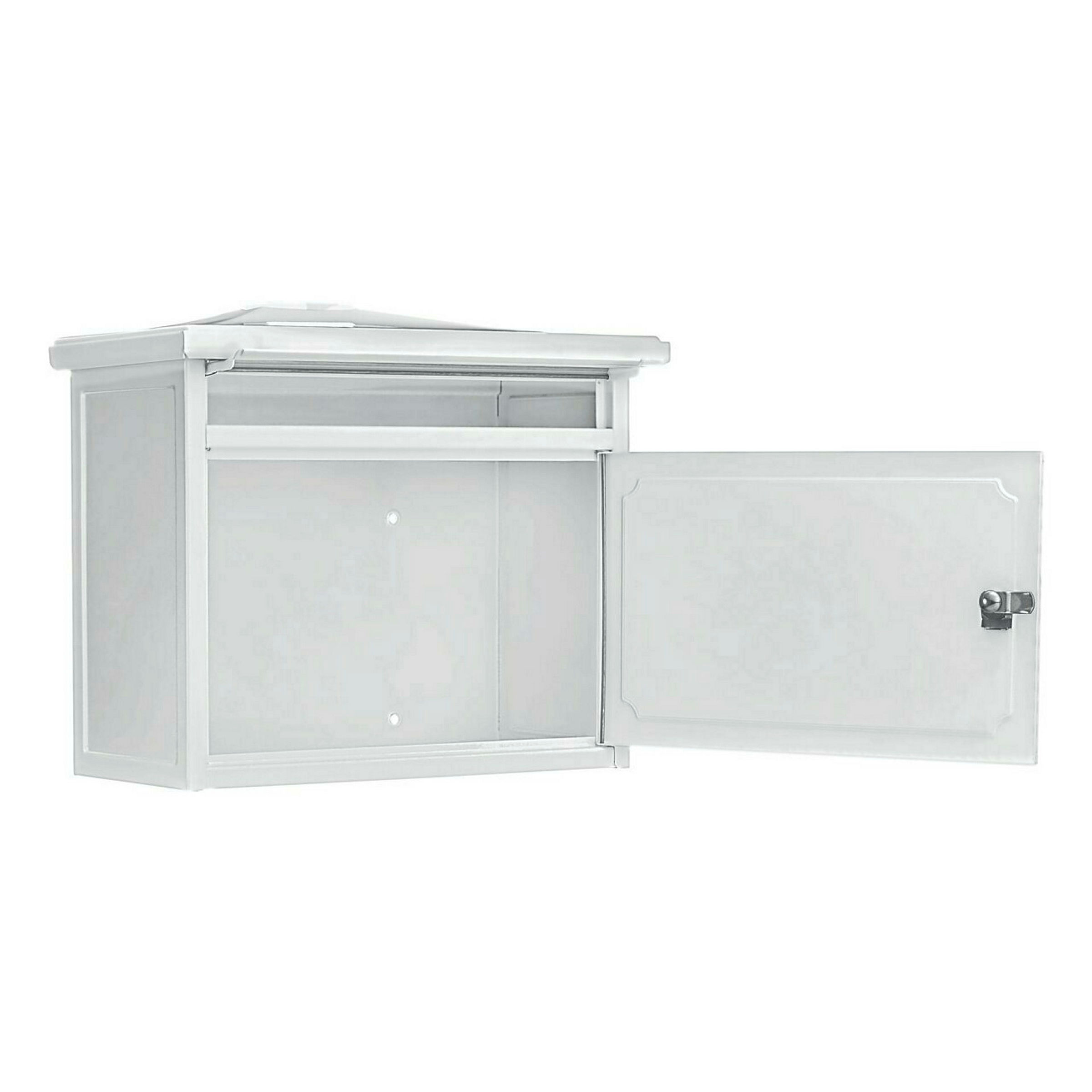 Briefkasten Stahl-lackiert Kopenhagen 882W weiss