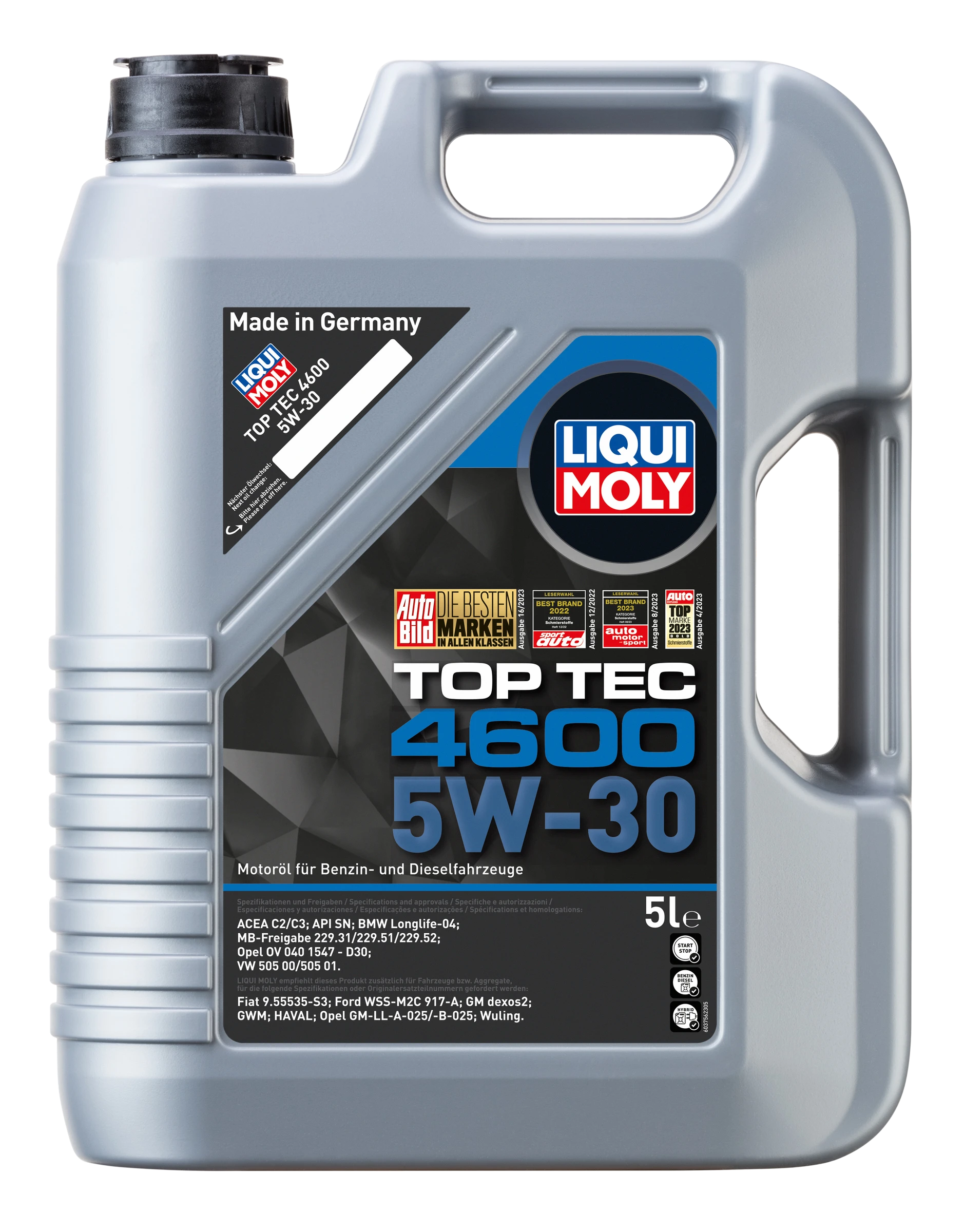 Leichtlauföl TopTec 4600 5W-30