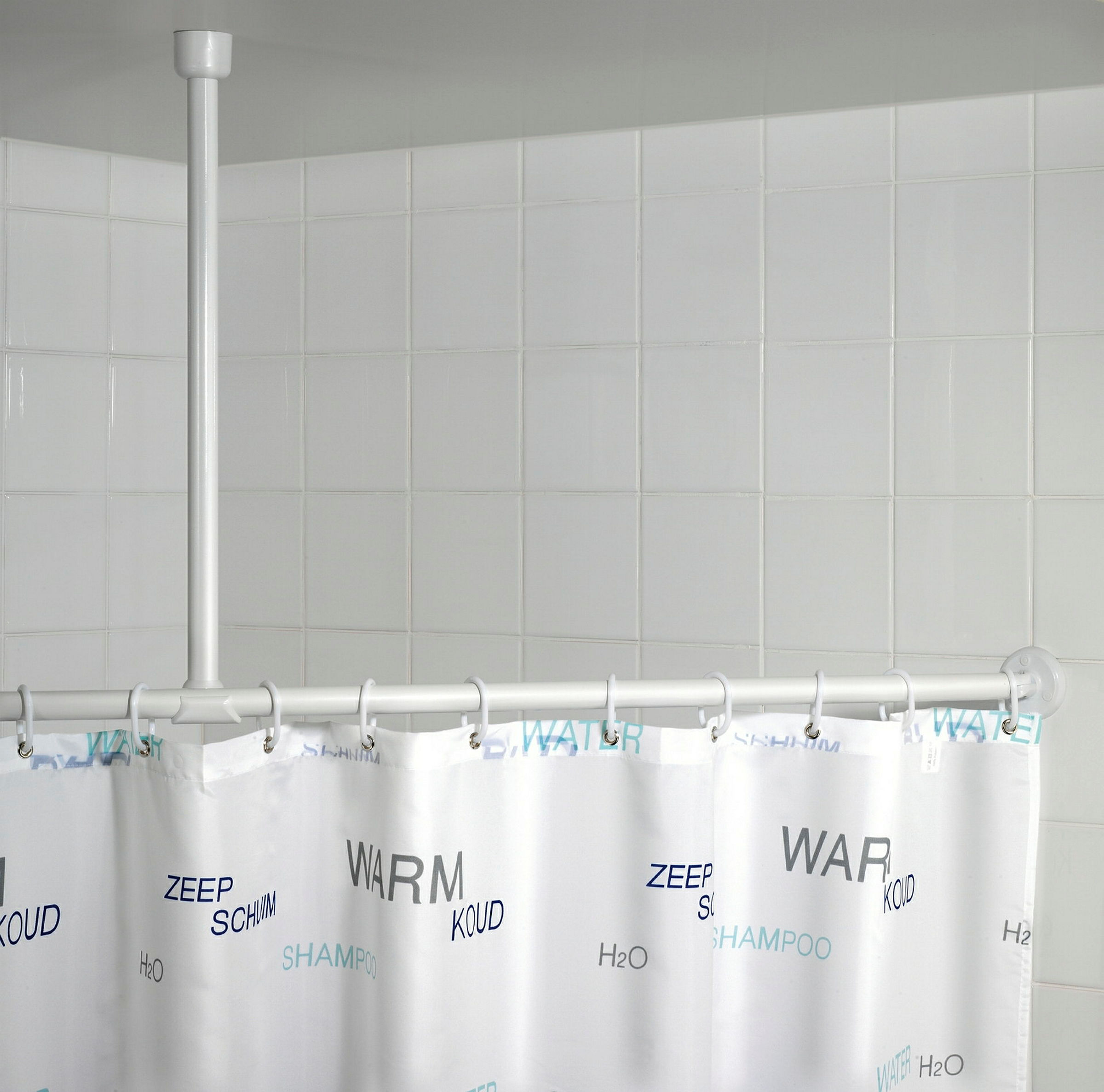 Deckenstütze universal 57 cm weiss