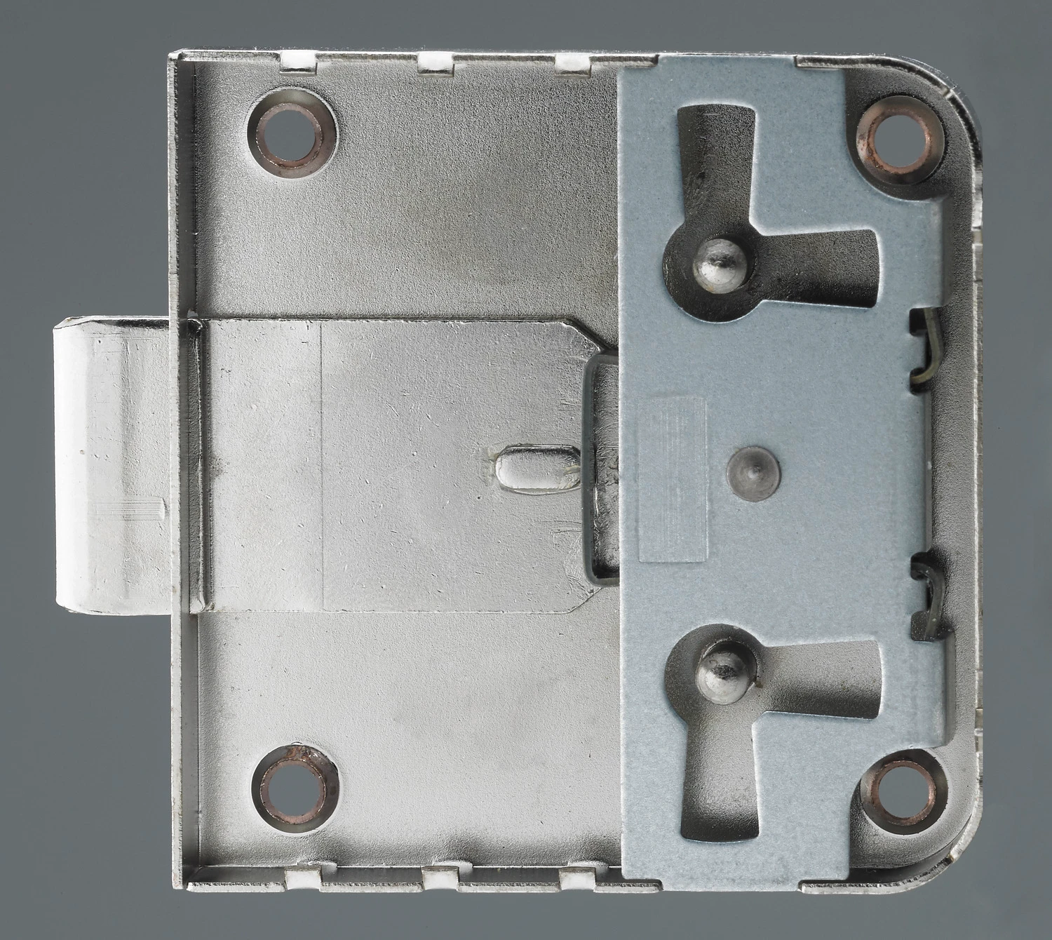 Aufschraubschloss 20mm vernickelt
