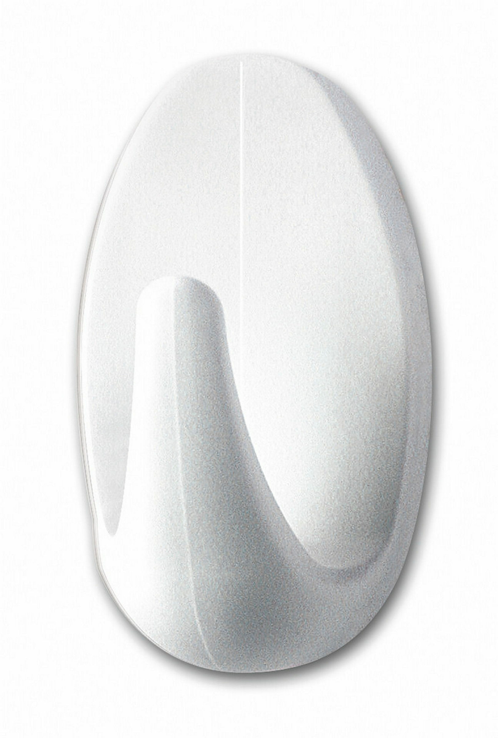 tesa® Powerstrips 57533 Haken Small Oval, weiss