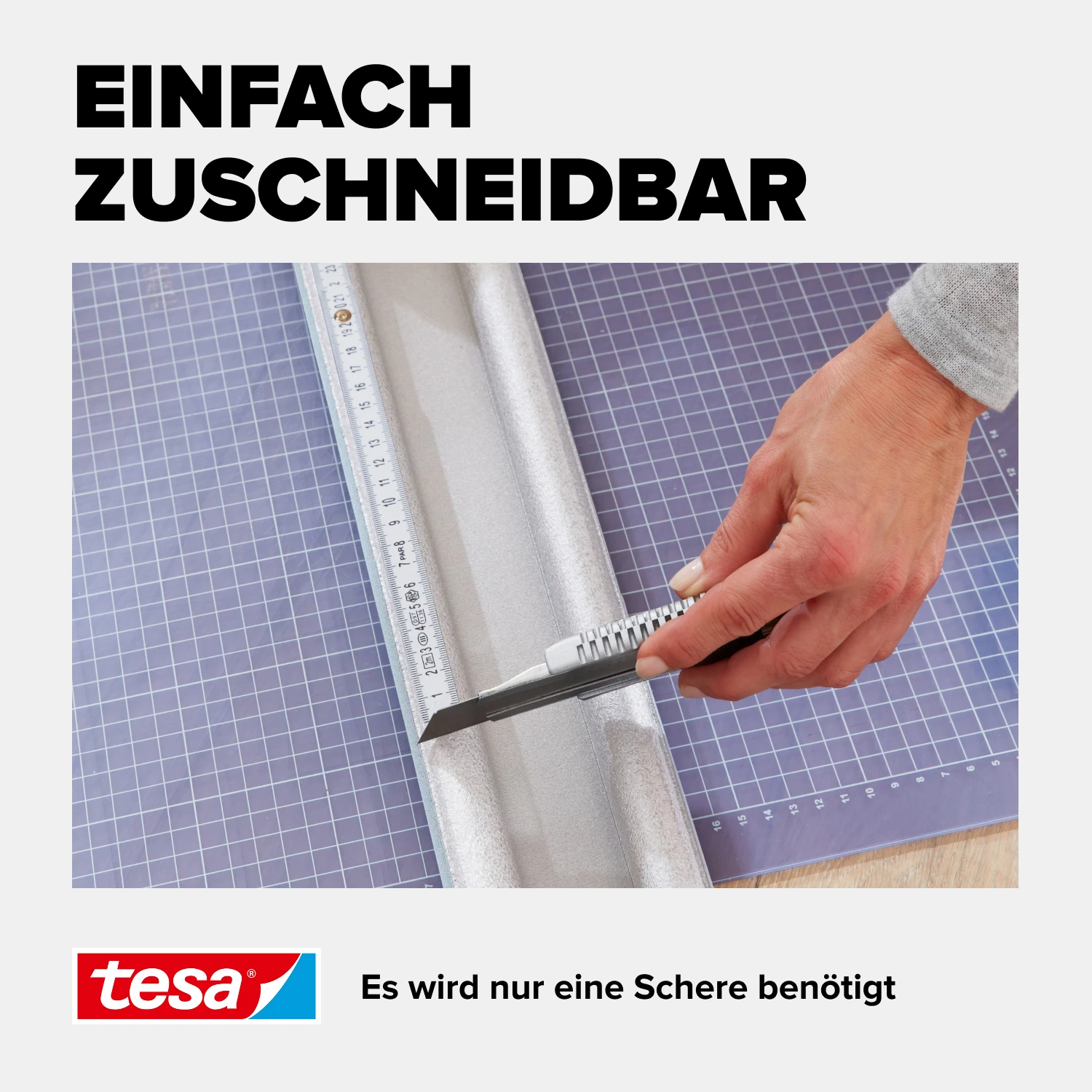 tesamoll®l® Türbodendoppeldichtung weiss, 95cm:25mm