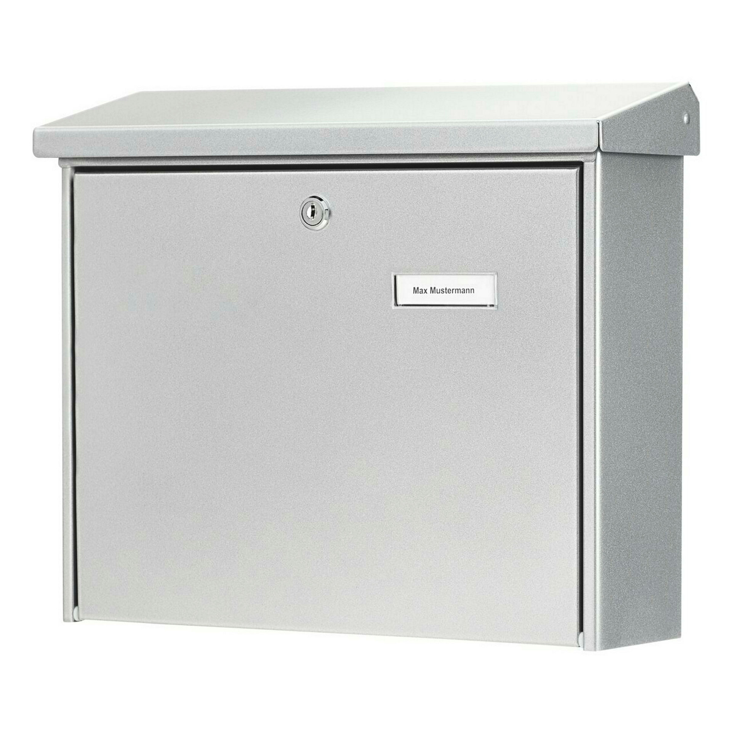 Briefkasten Stahl-lackiert Journal 5867 Si silber
