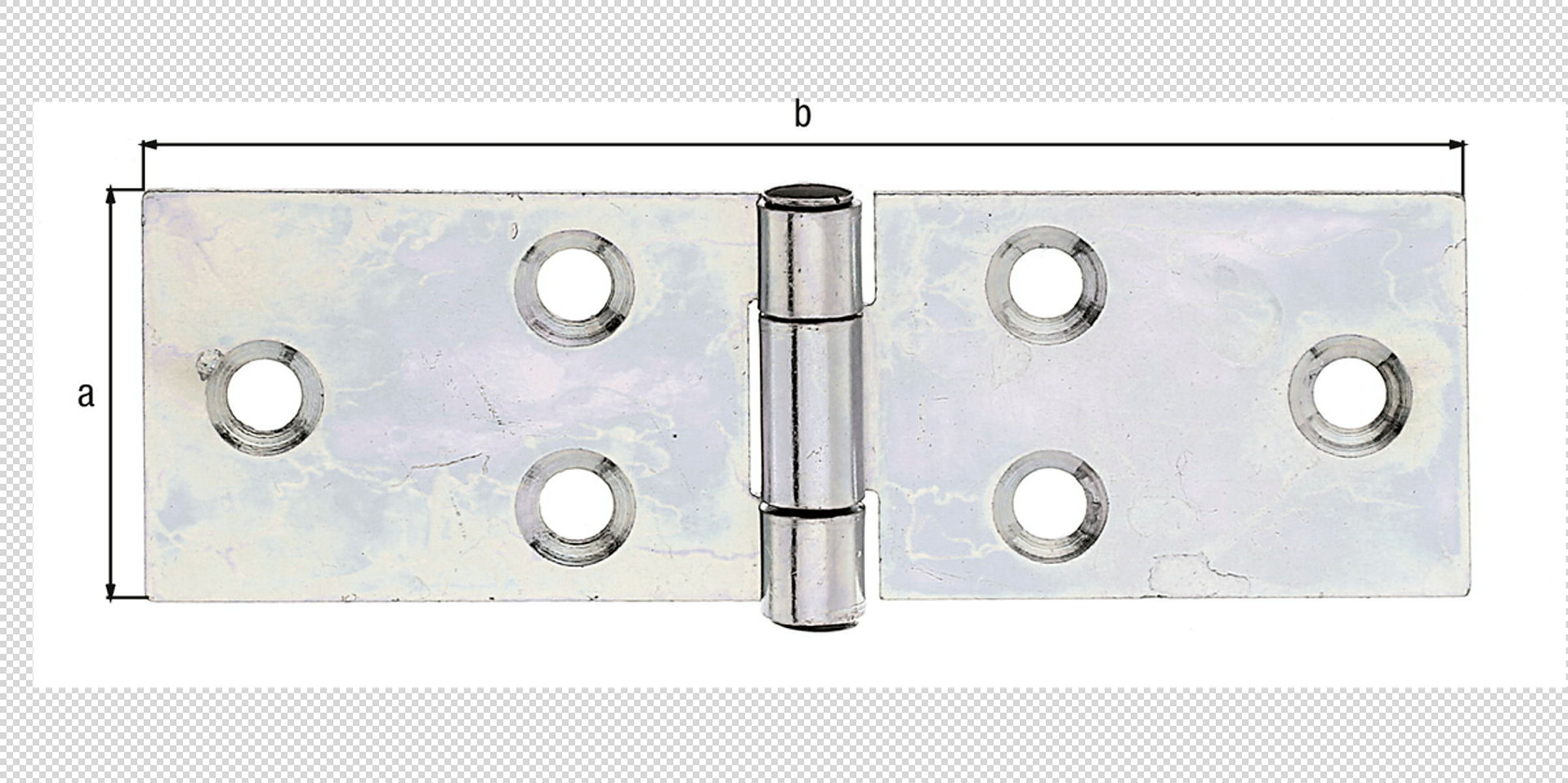 Tischband 28x80 sendzimirverzinkt