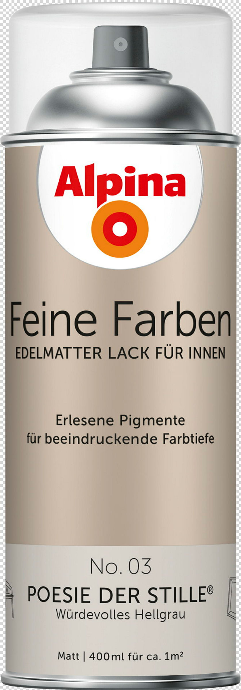 Alpina Feine Farben Sprühlack No. 03 Poesie der Stille® edelmatt 400ml