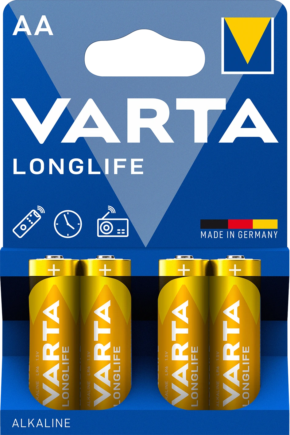 VARTA LONGLIFE AA, BLI 4