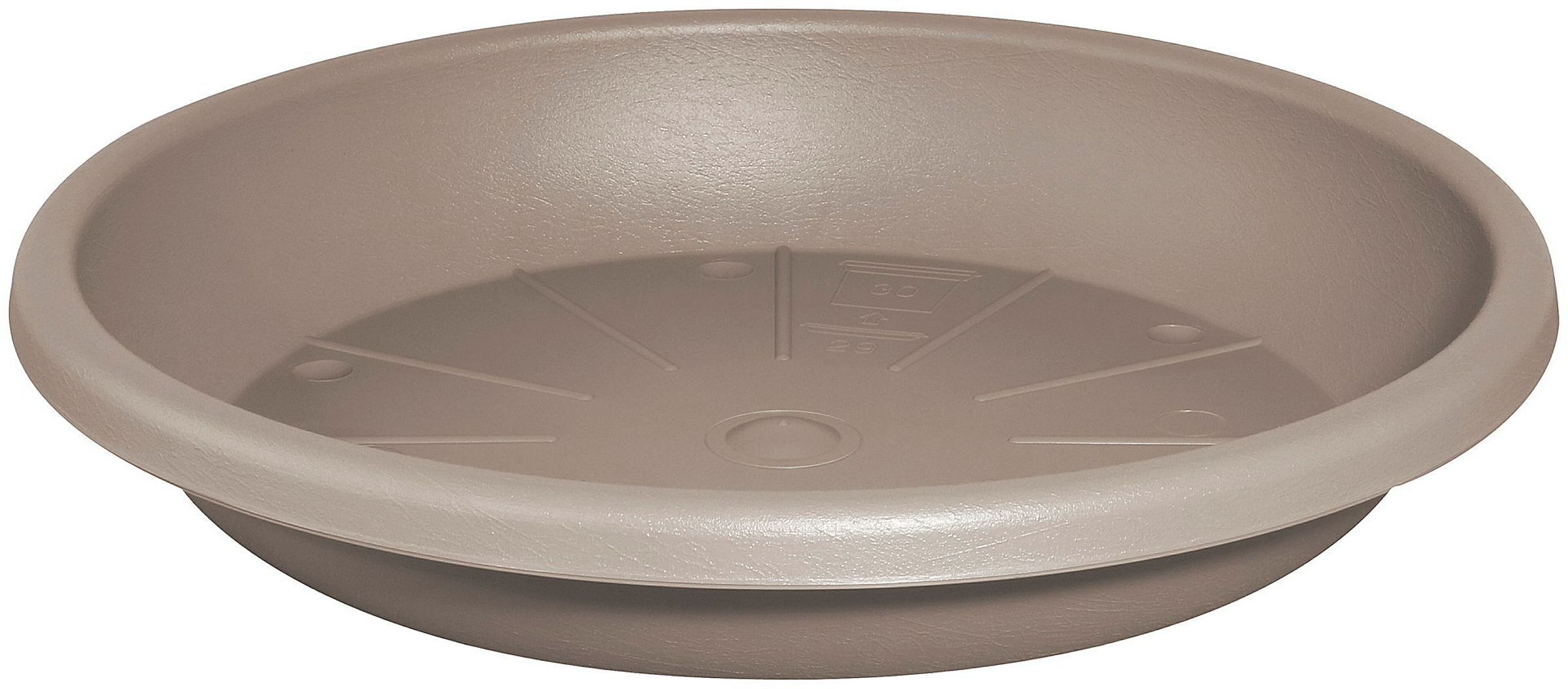 Untersetzer Cylindro 29 cm taupe