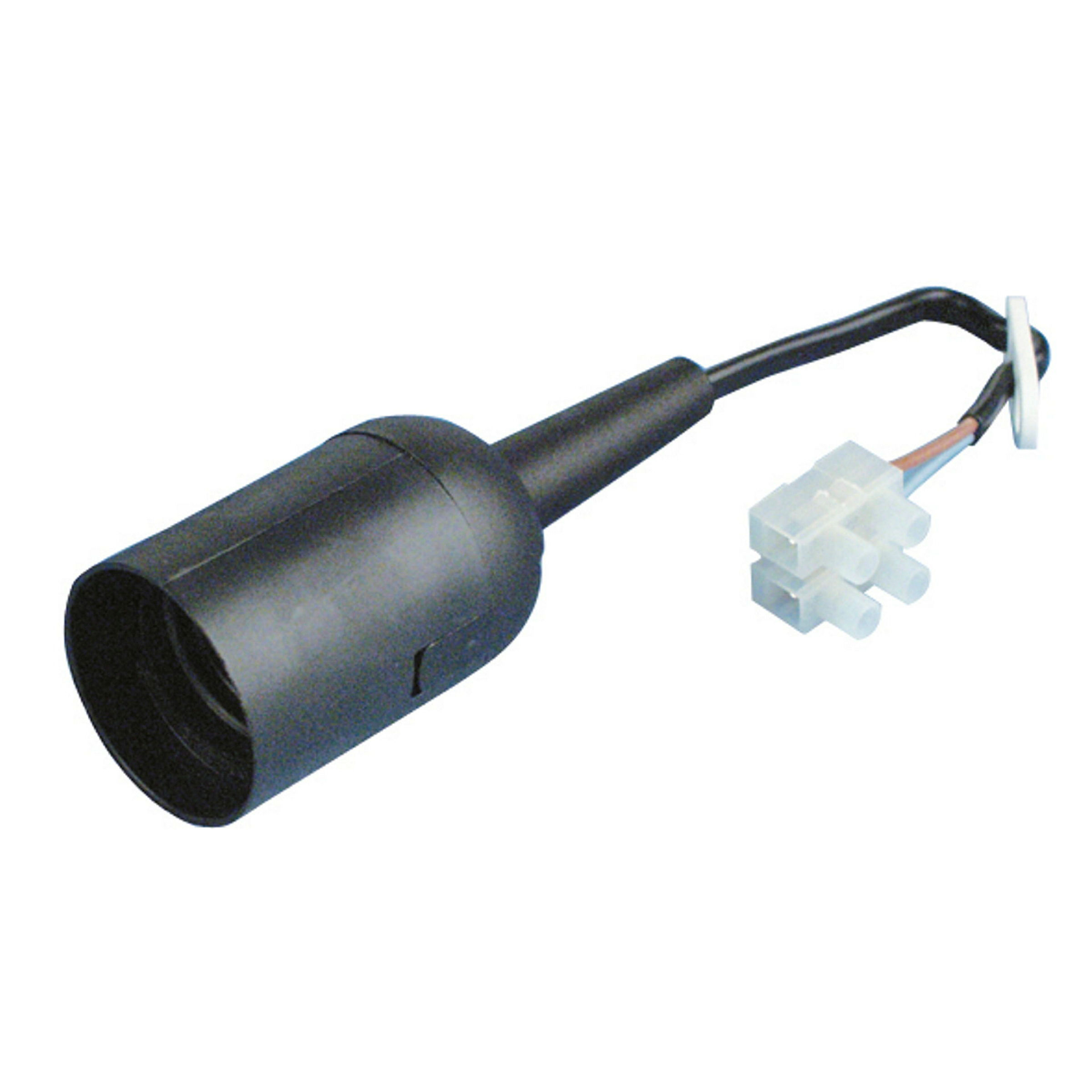 Renovierfassung glatt E27 sw