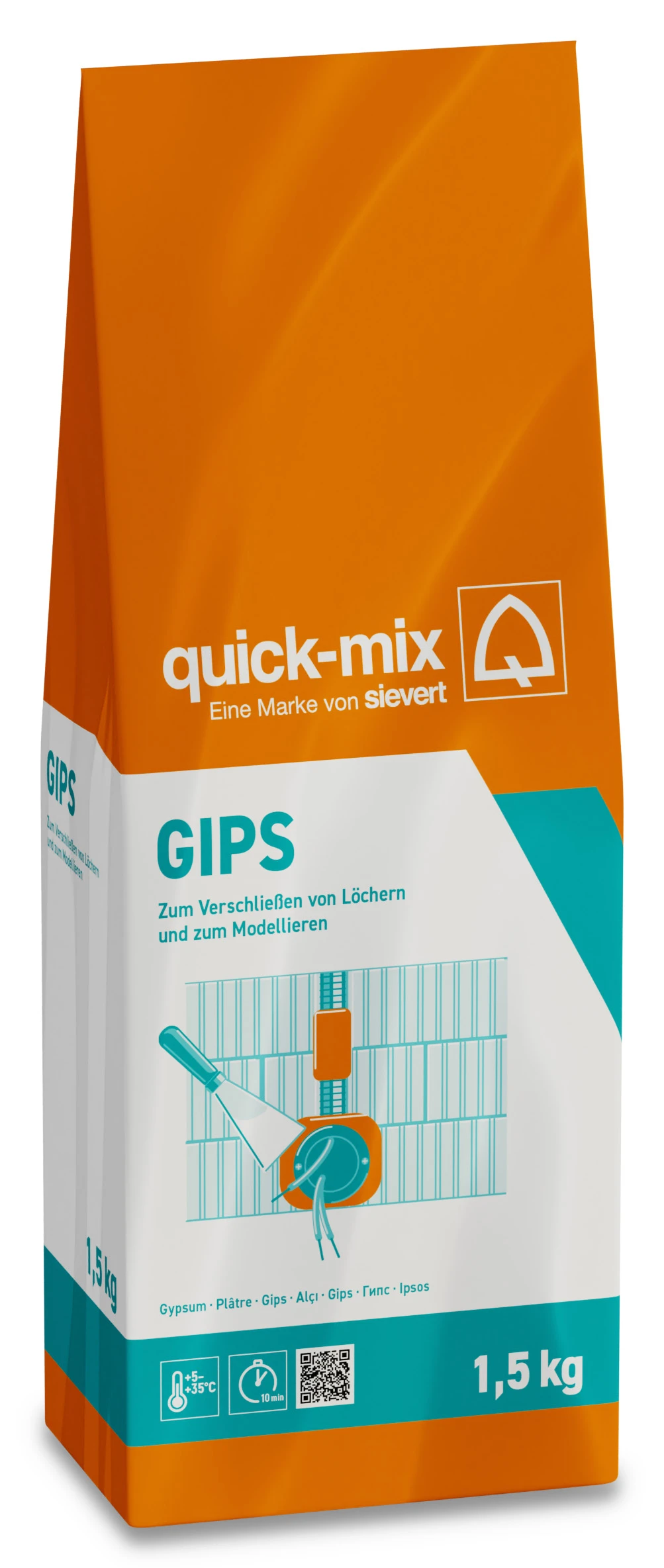 quick-mix Gips 1 5 kg