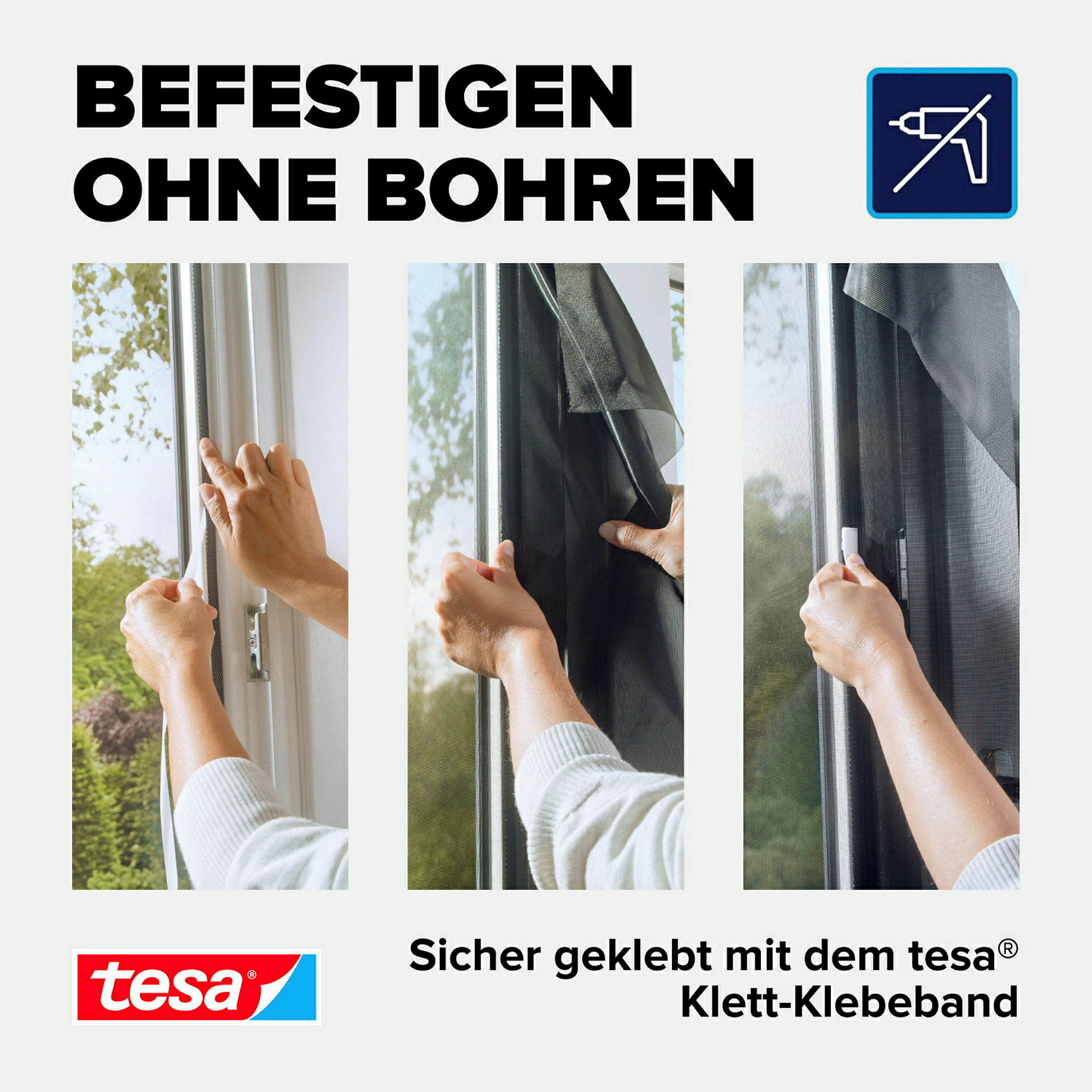 tesa® Pollenschutzgitter 1,30m x 1,50 m
