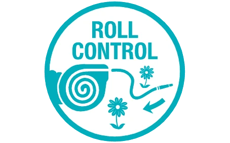 Wand-Schlauchbox RollUp S (weiß) 15 m