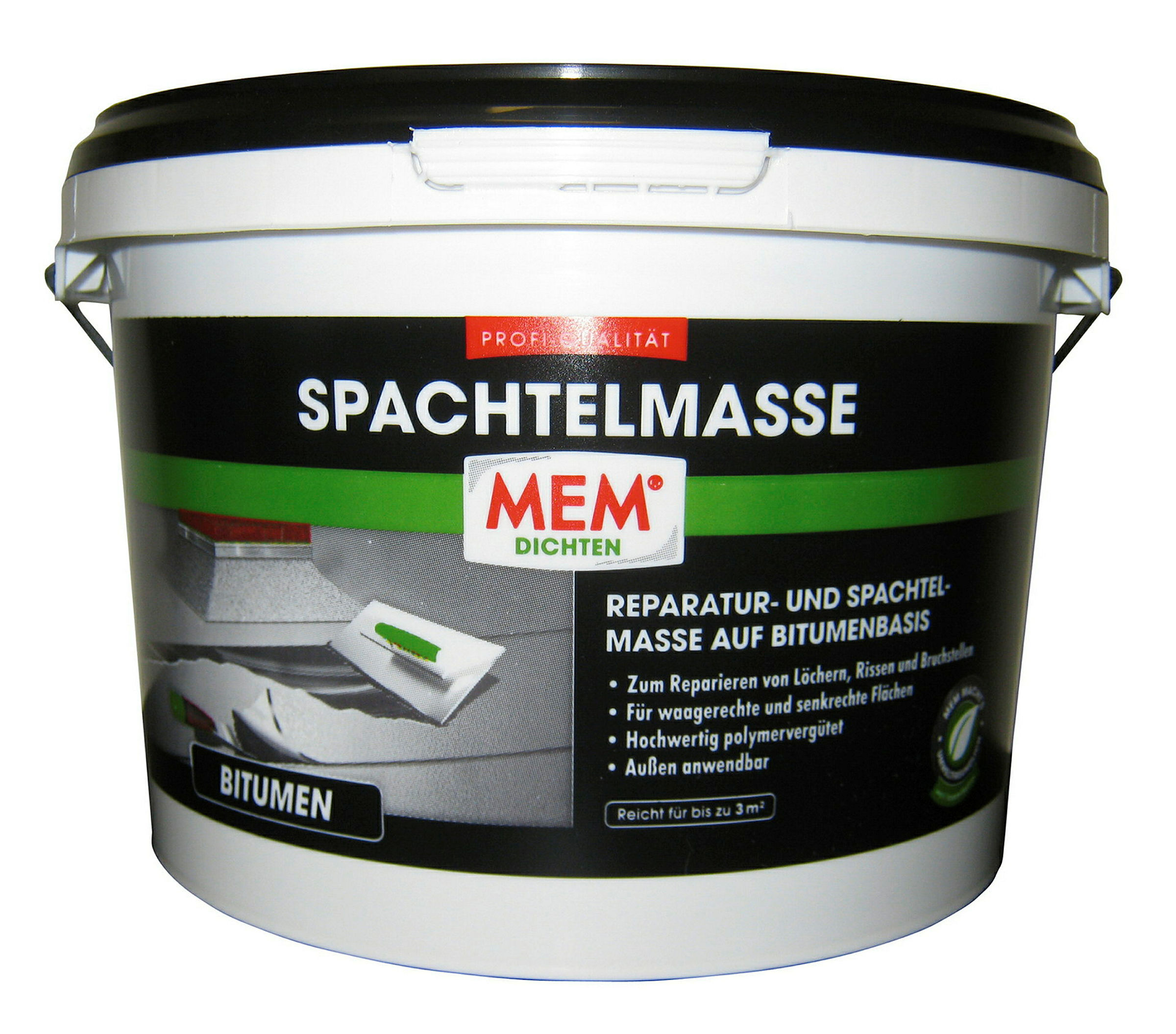 MEM Bitumen Spachtelmasse, 4 kg