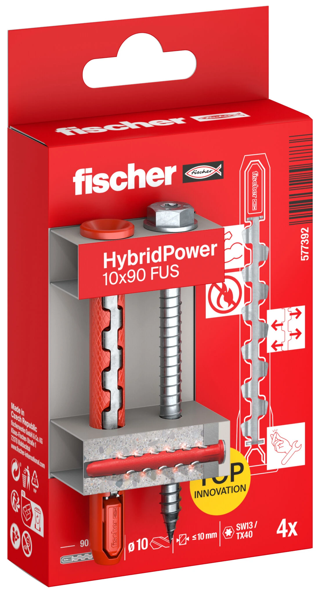 fischer HybridPower 10 x 90 FUS K
