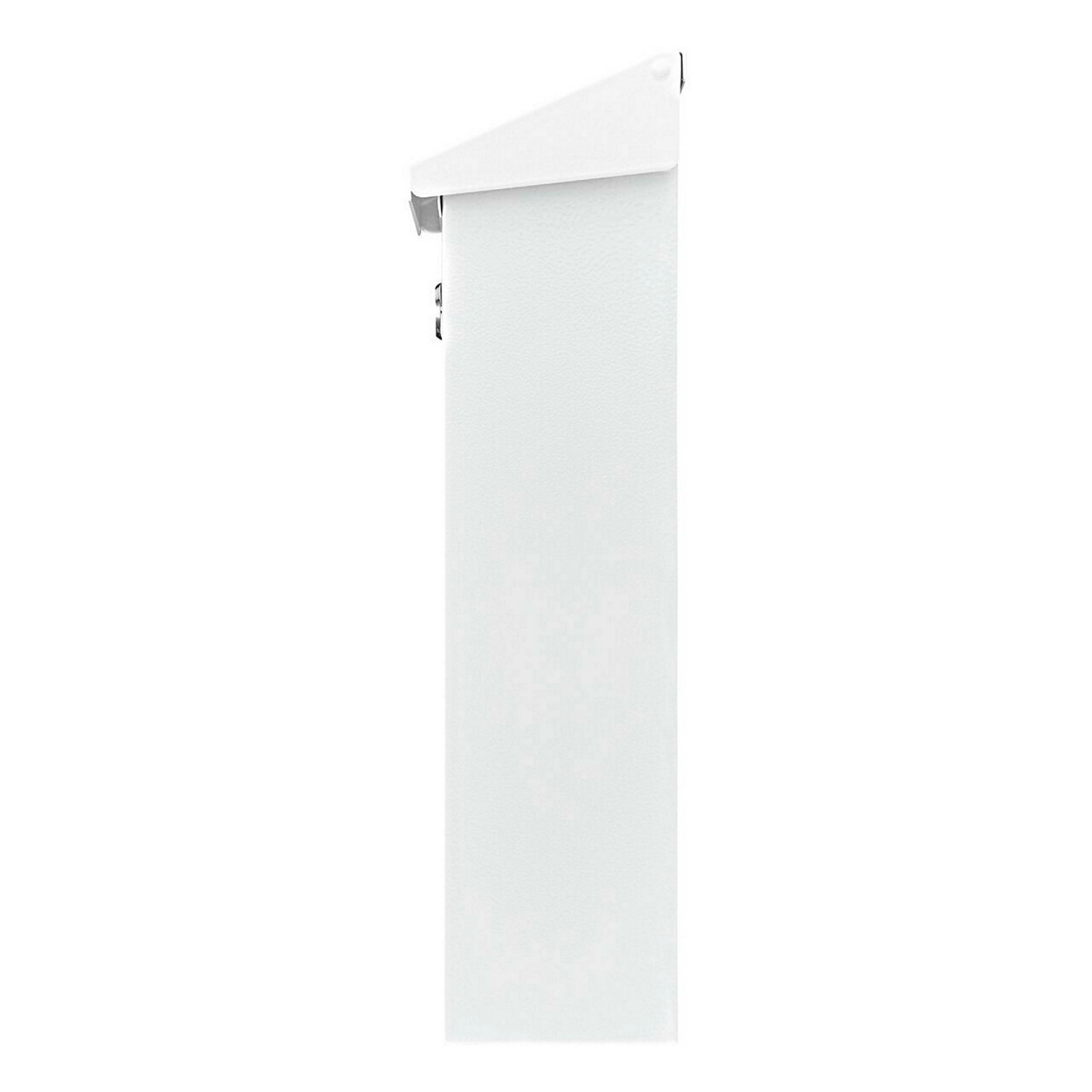 Briefkasten Stahl-lackiert Daily 5861 W weiss