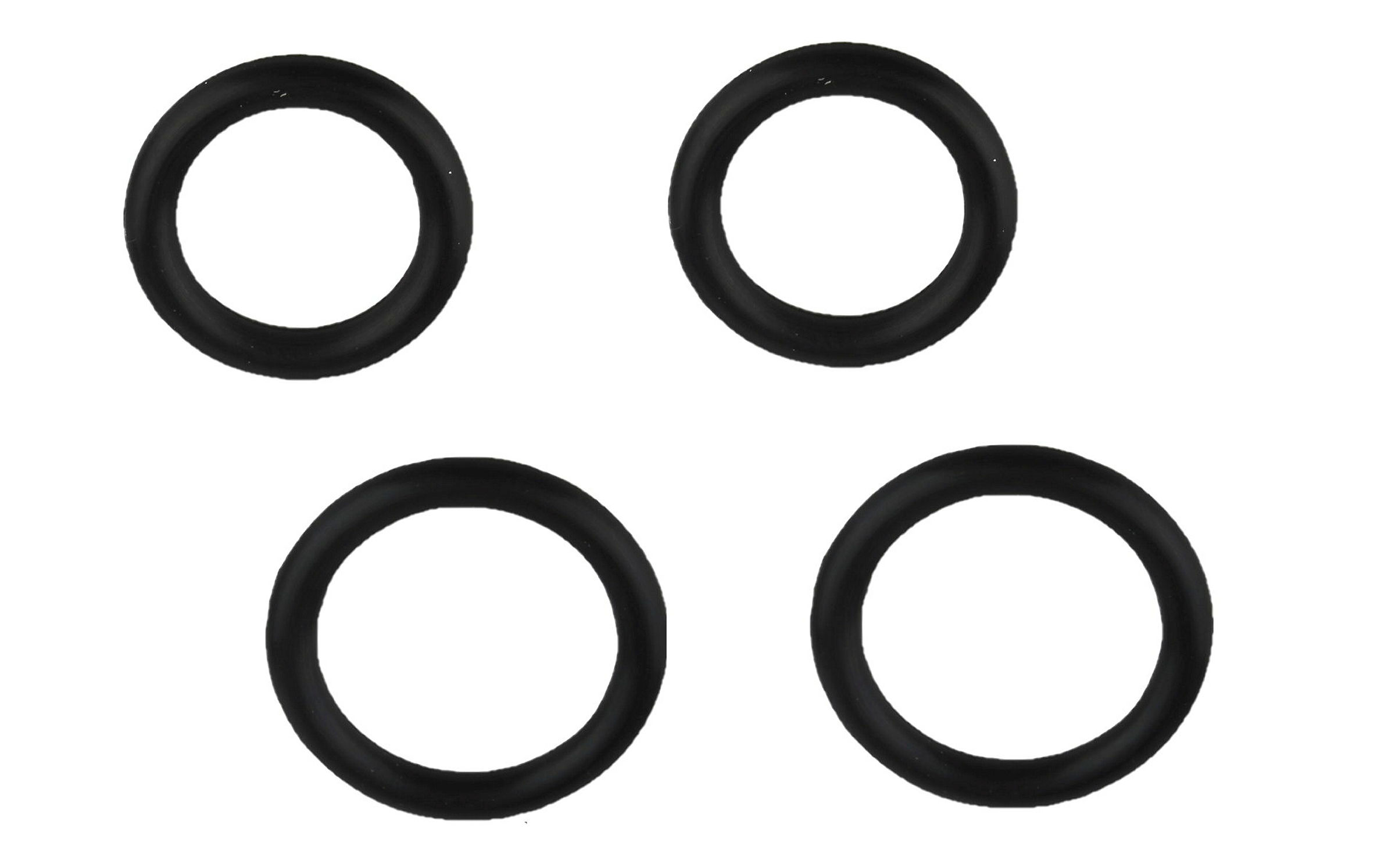 O-Ring-Sortiment, Gummi, 9 x 14 x 2,5/14 x 19 x 2,5 mm, für Schwenkauslauf