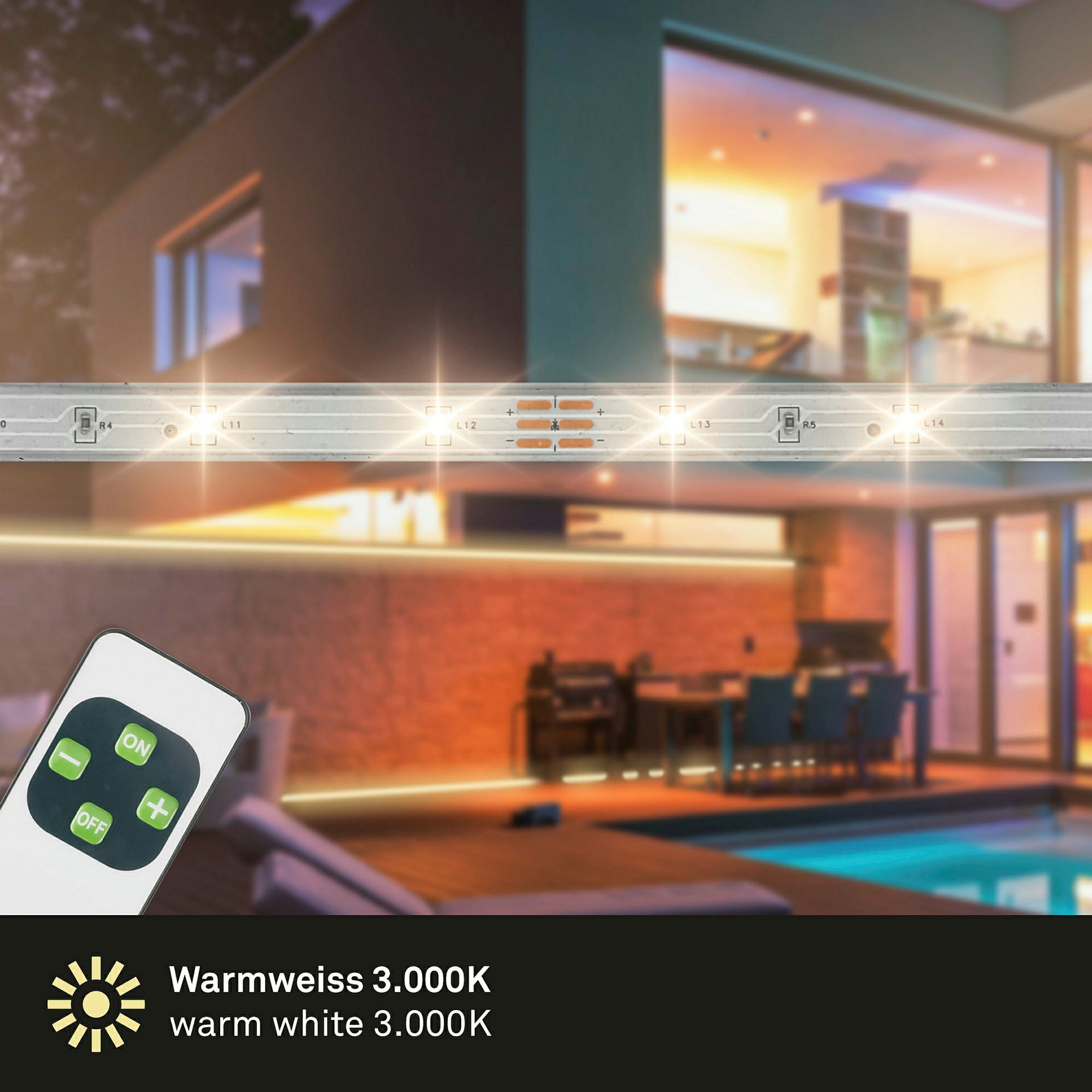 LED Flexband, 150xLED/0,1W, IP44
