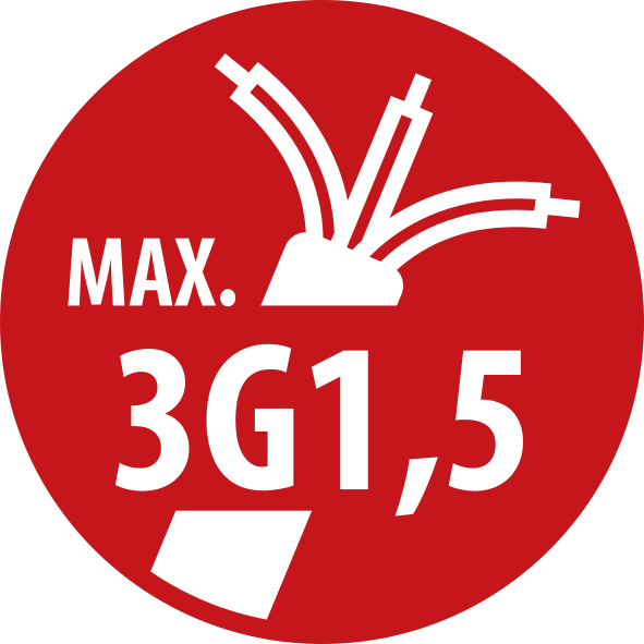 Stecker/Kupplung Safe-Box IP44 große Ausführung