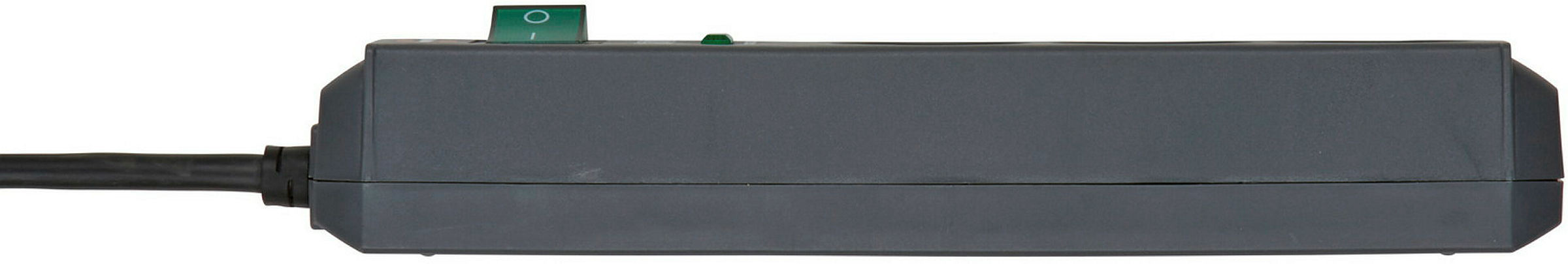 ECO-Line 3fach mit ÜSS 13.500A *DE* 1,5m H05VV-F3G1.5 Anthrazit/Blister