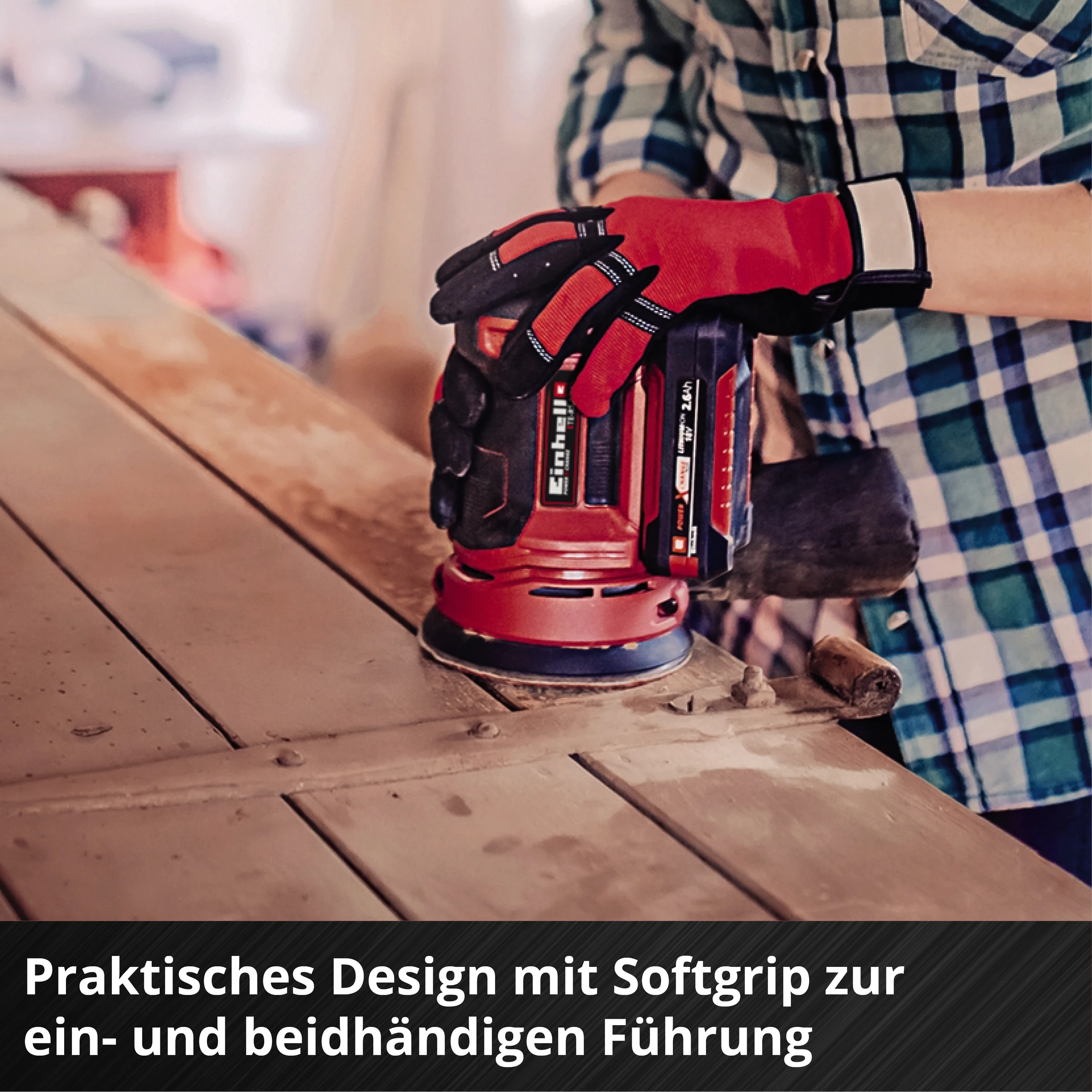 Einhell Expert TE-RS 18 Li-Solo Akku-Exzenterschleifer